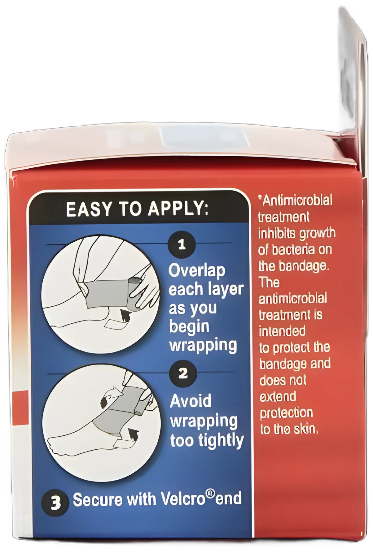 Elastic Bandage Mueller® 2 Inch X 5.3 Foot Single Hook and Loop Closure Beige NonSterile Standard Compression