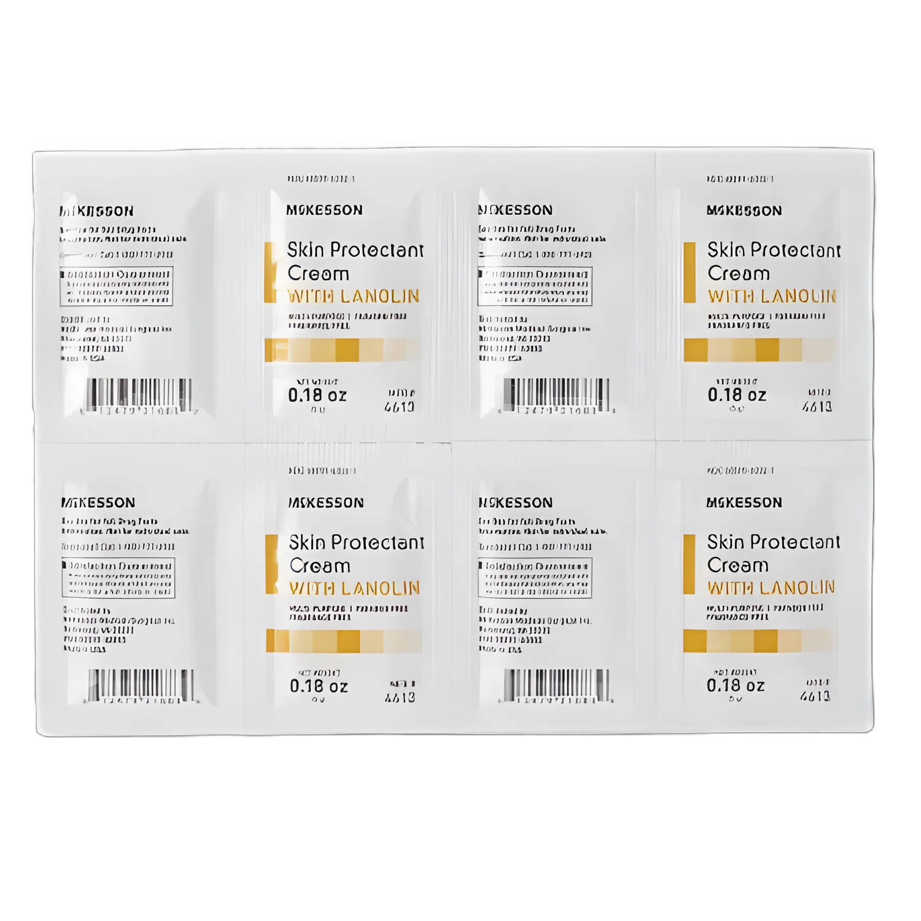 Skin Protectant Mckesson 5 Gram Individual Packet Unscented Cream
