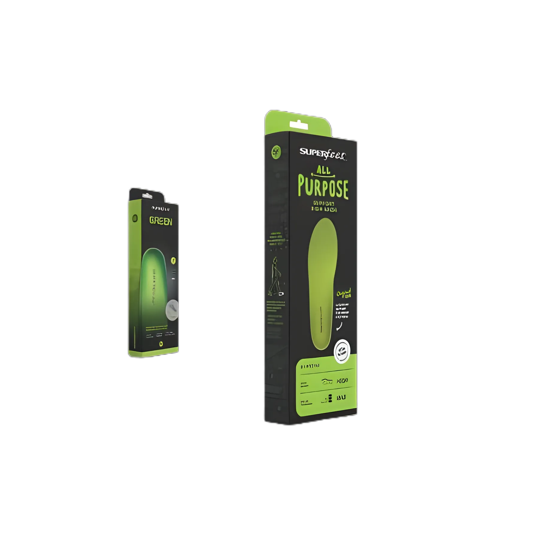 Performance® Insole High Density Foam Green Male 9-1/2 to 11 / Female 10-1/2 to 12