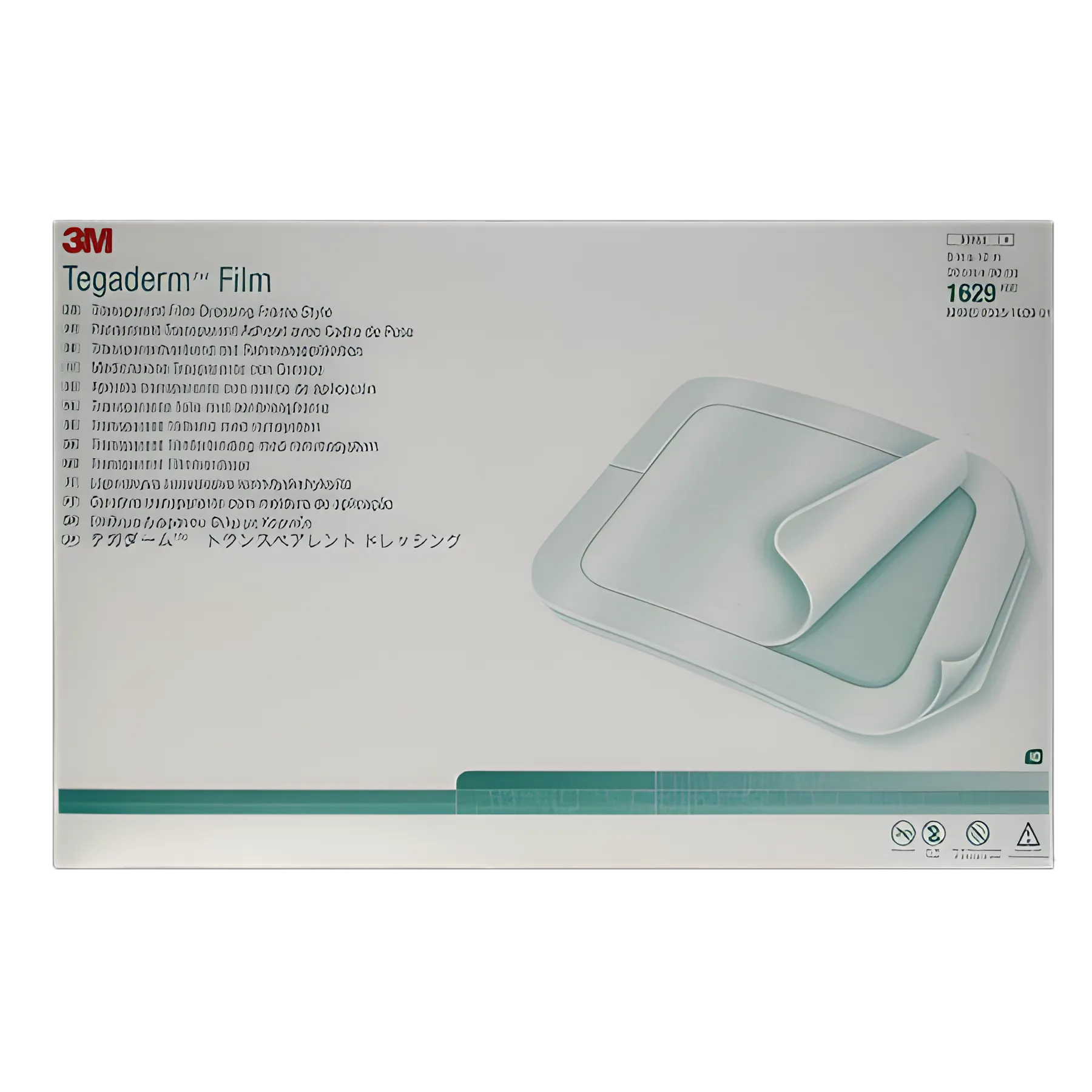 Transparent Film Dressing 3M™ Tegaderm™ 8 X 12 Inch Frame Style Delivery Rectangle Sterile