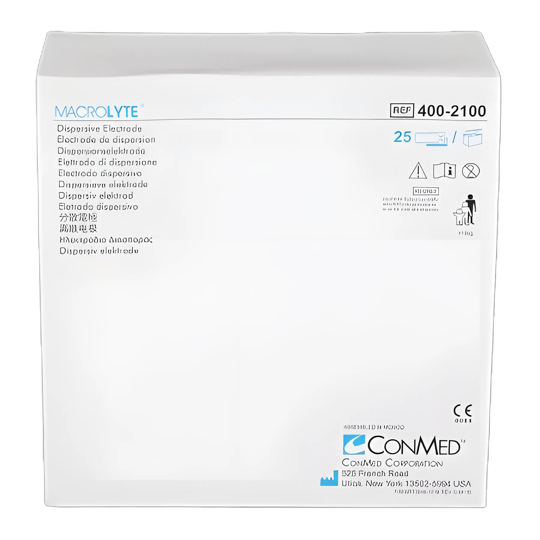 Patient Return Electrode MacroLyte® Single Corded