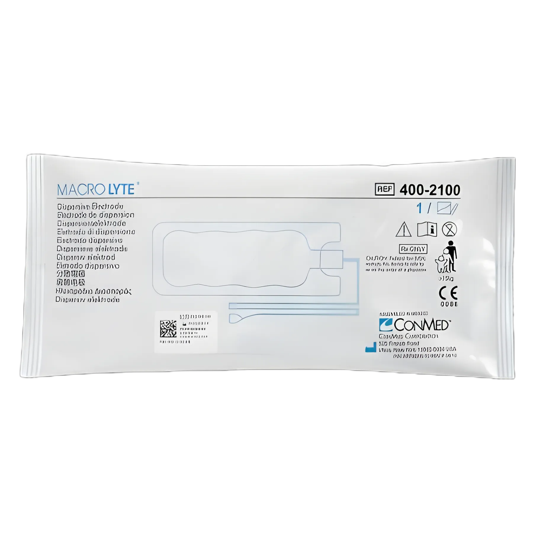 Patient Return Electrode MacroLyte® Single Corded