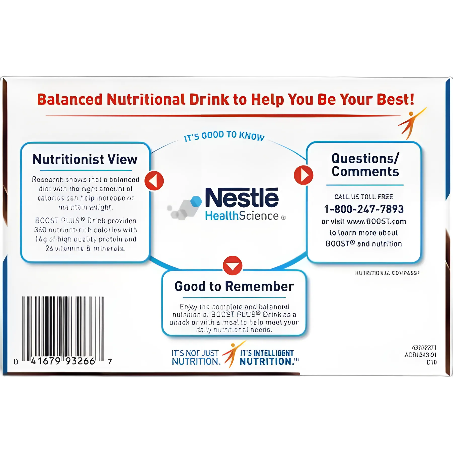 Boost Plus® Chocolate Liquid Supplement - Nutrition Support