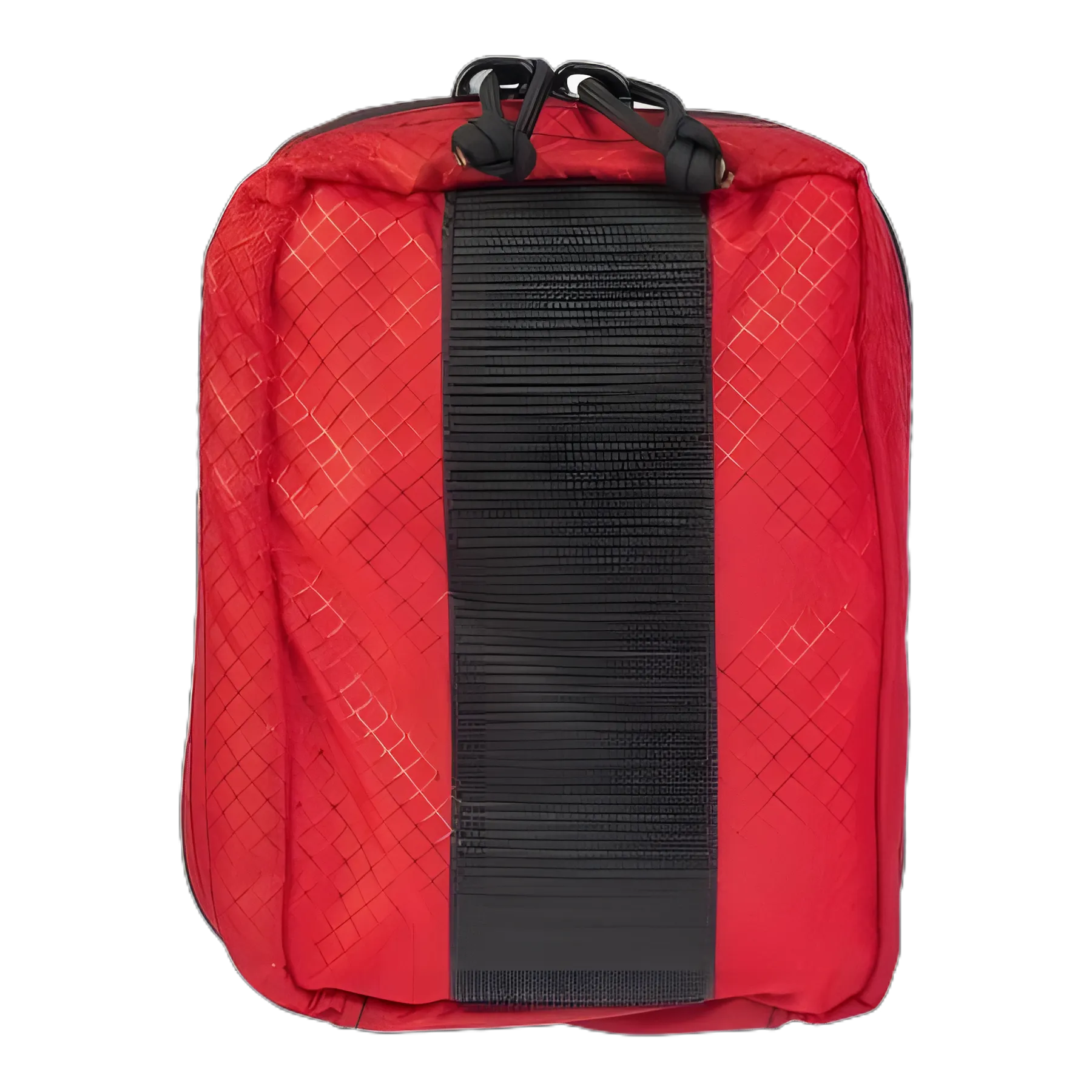 Bleeding Control Kit Bag Red Nylon 2-1/2 X 5 X 7 Inch