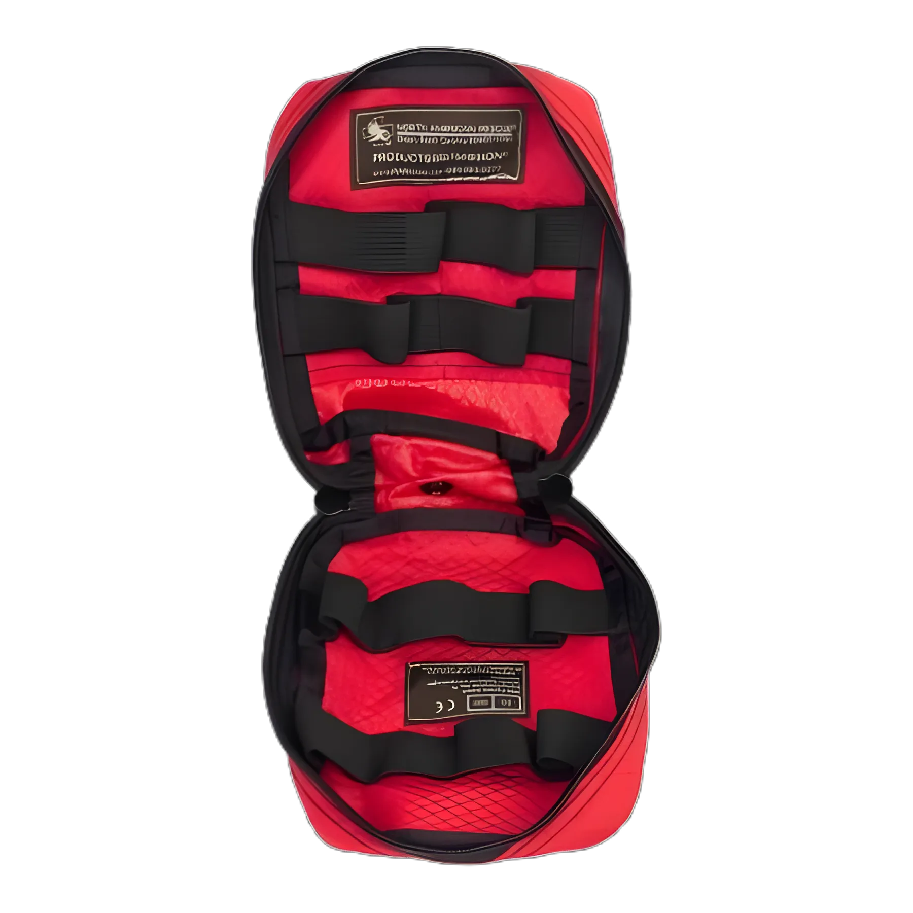 Bleeding Control Kit Bag Red Nylon 2-1/2 X 5 X 7 Inch