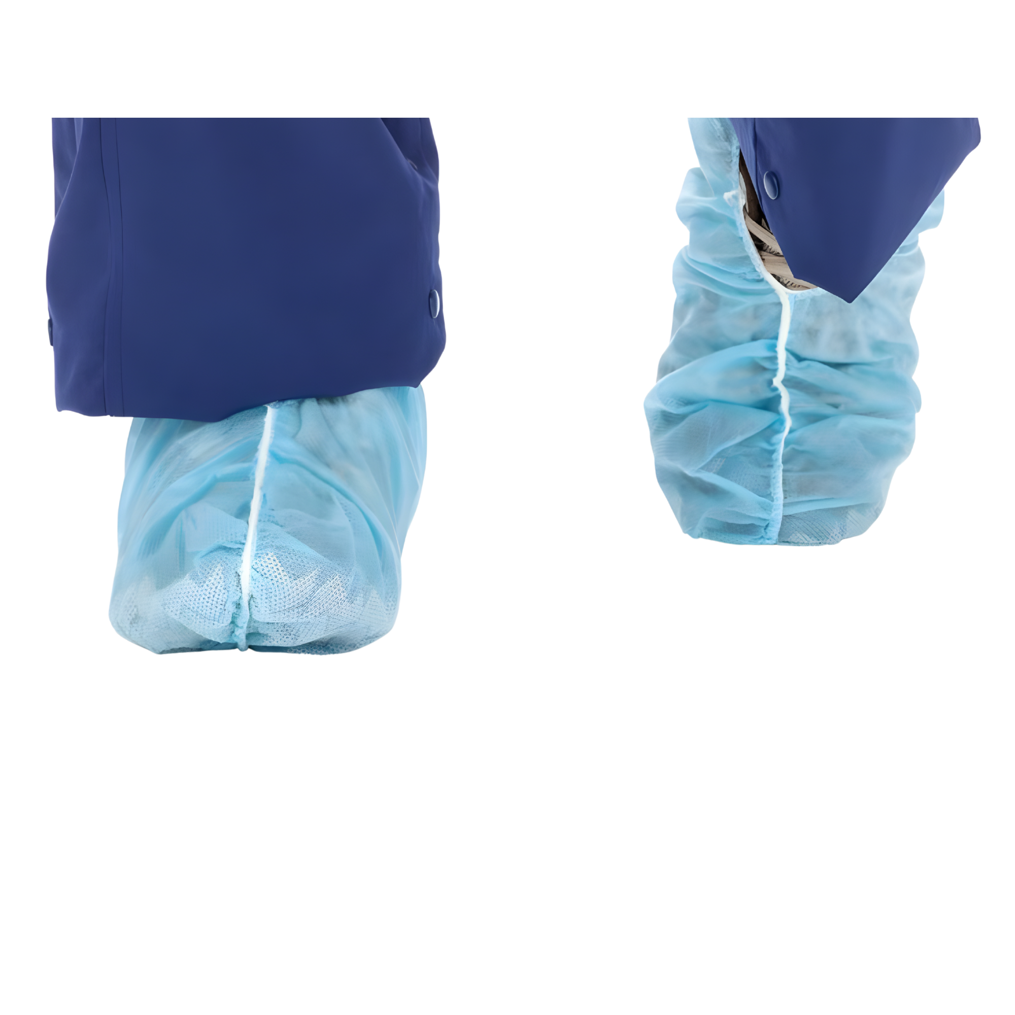 Cardinal Health™ Convertors® Anti-Skid Shoe Cover Universal, Blue, Spunbonded Polypropylene
