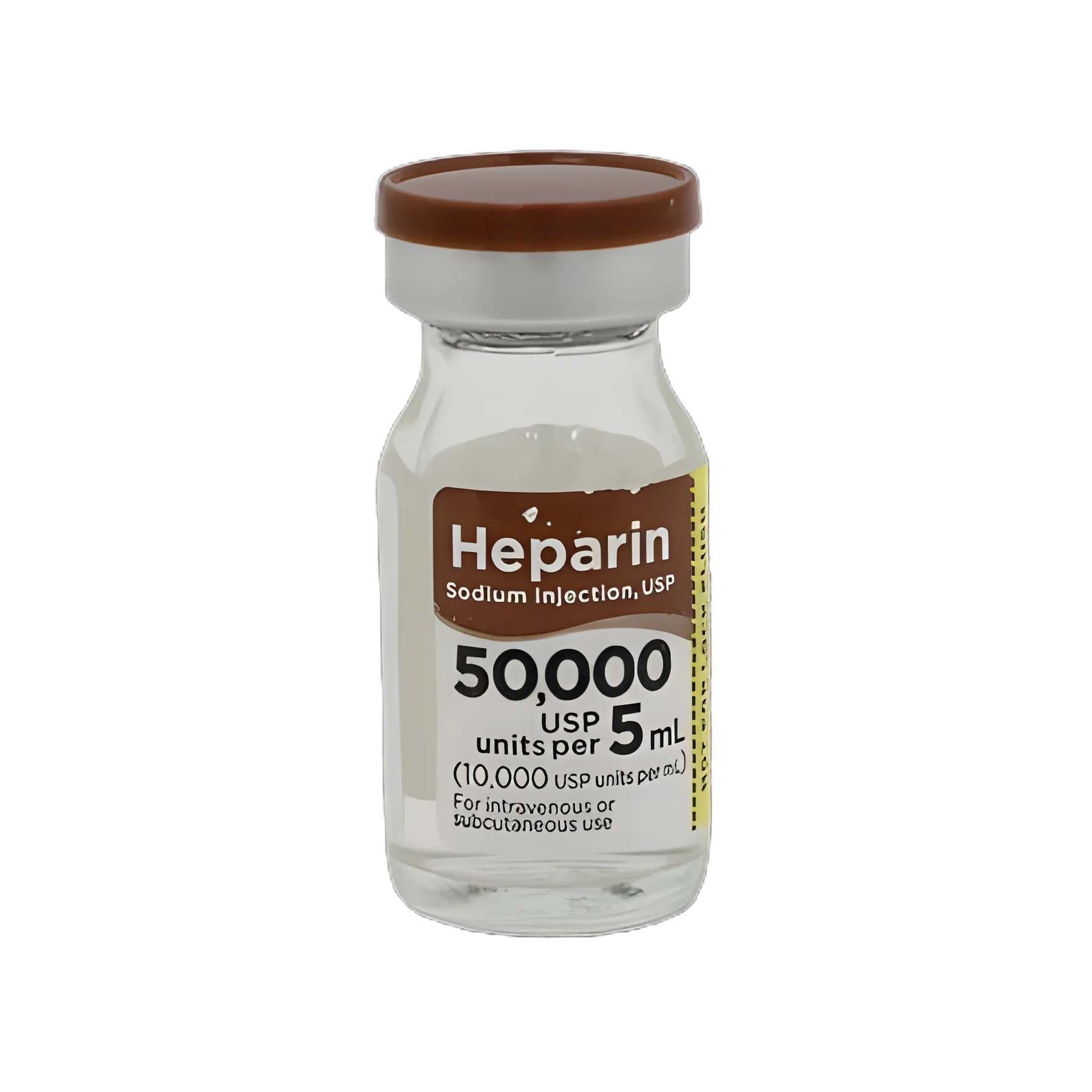 Heparin Sodium, Porcine, Preservative Free 10,000 U / mL Injection Multiple-Dose Vial 5 mL