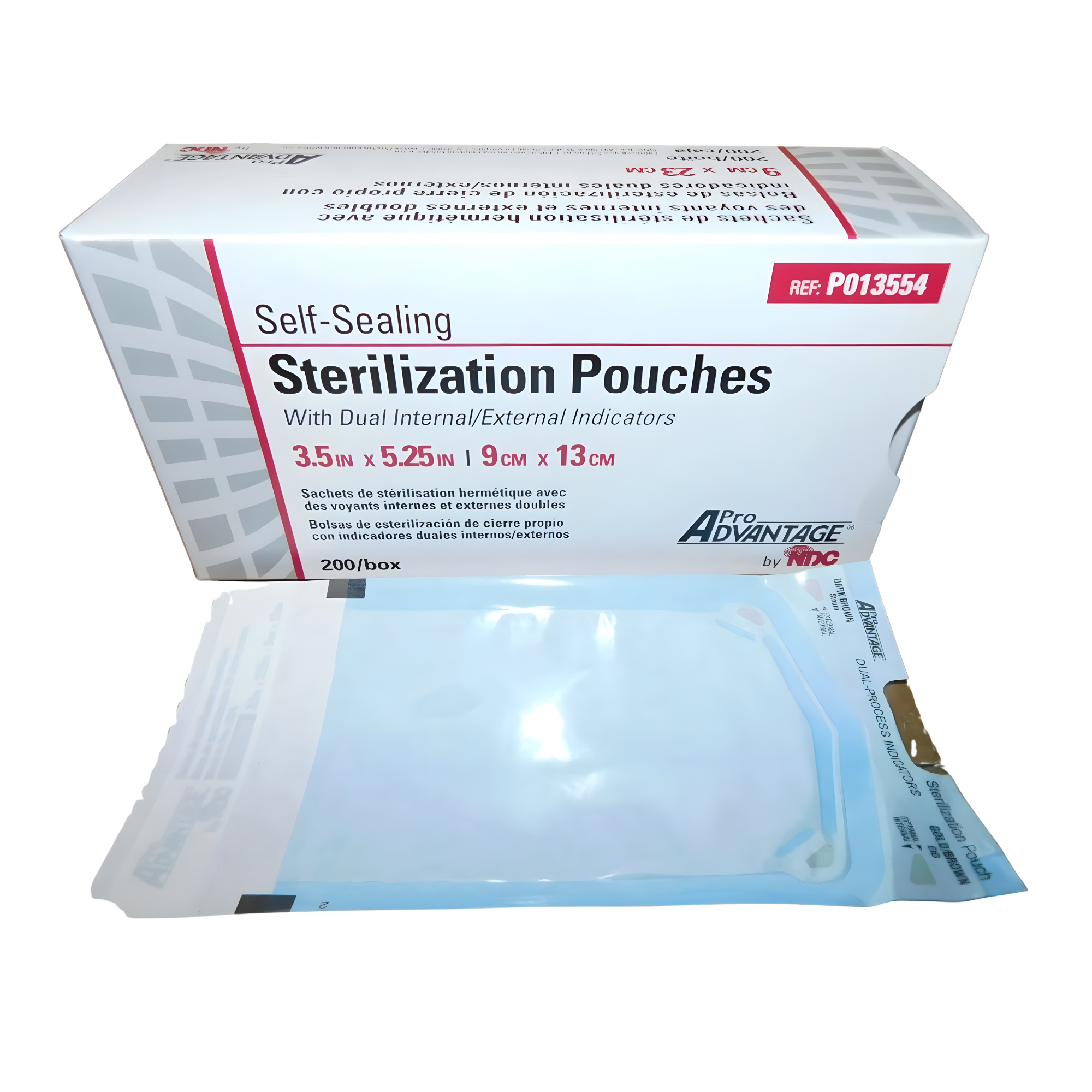 Pouch, 3½" x 5¼", 200/bx, 10 bx/cs