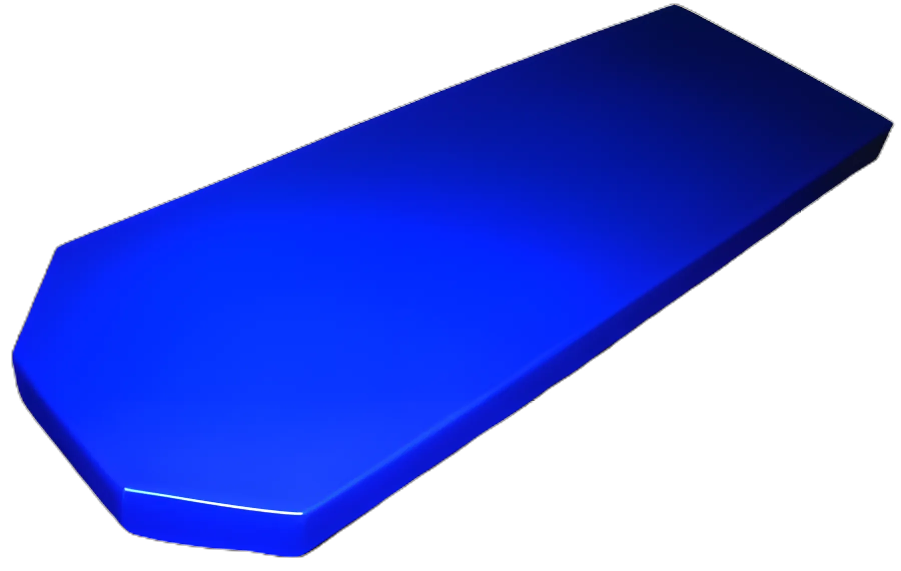 Stretcher / Gurney Pad Cut Corners 25 X 76 X 4 Inch