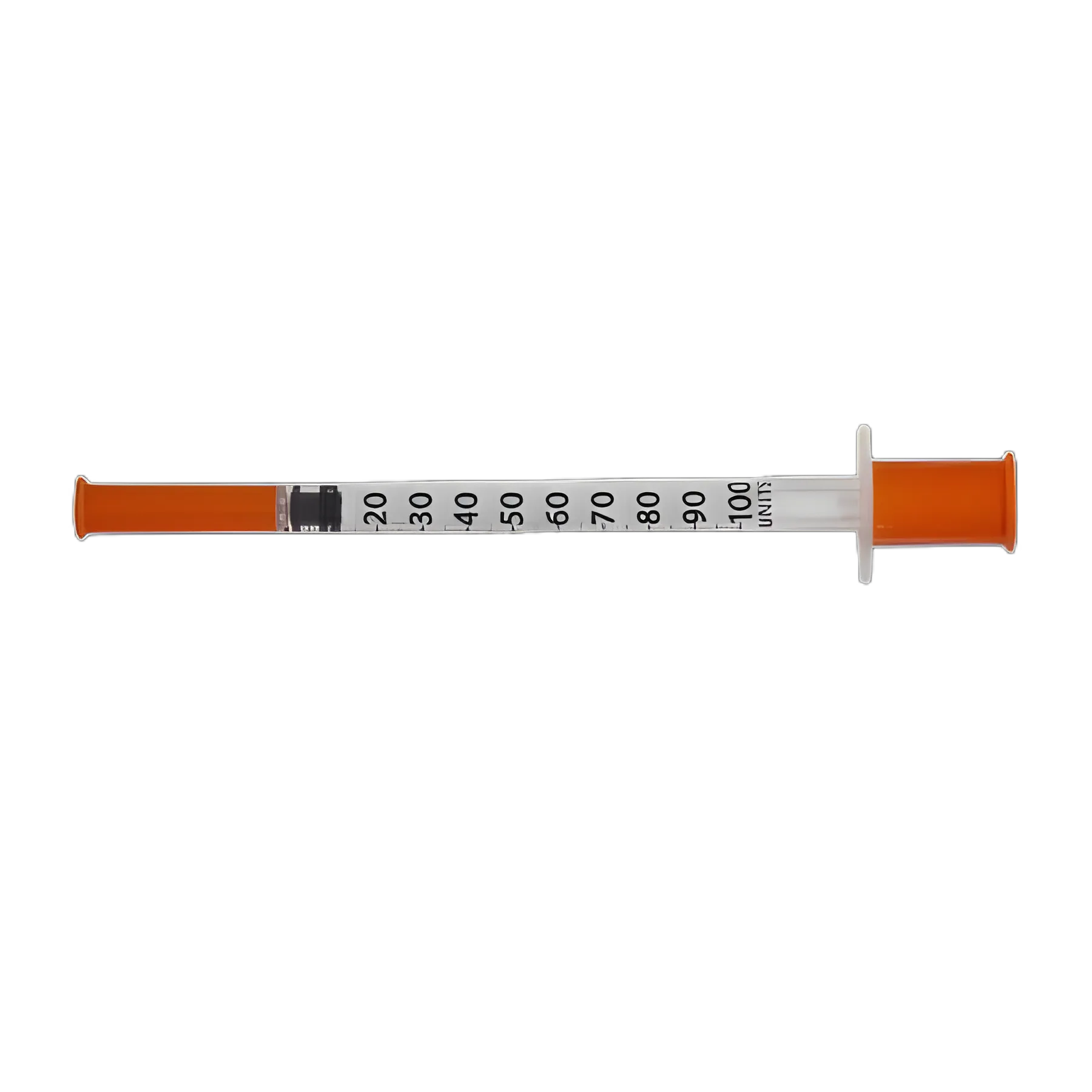 EasyTouch™ 1 mL Insulin Syringe with 1/2 Inch 30 Gauge Needle - Electro-Polished, Film Coated for Comfort