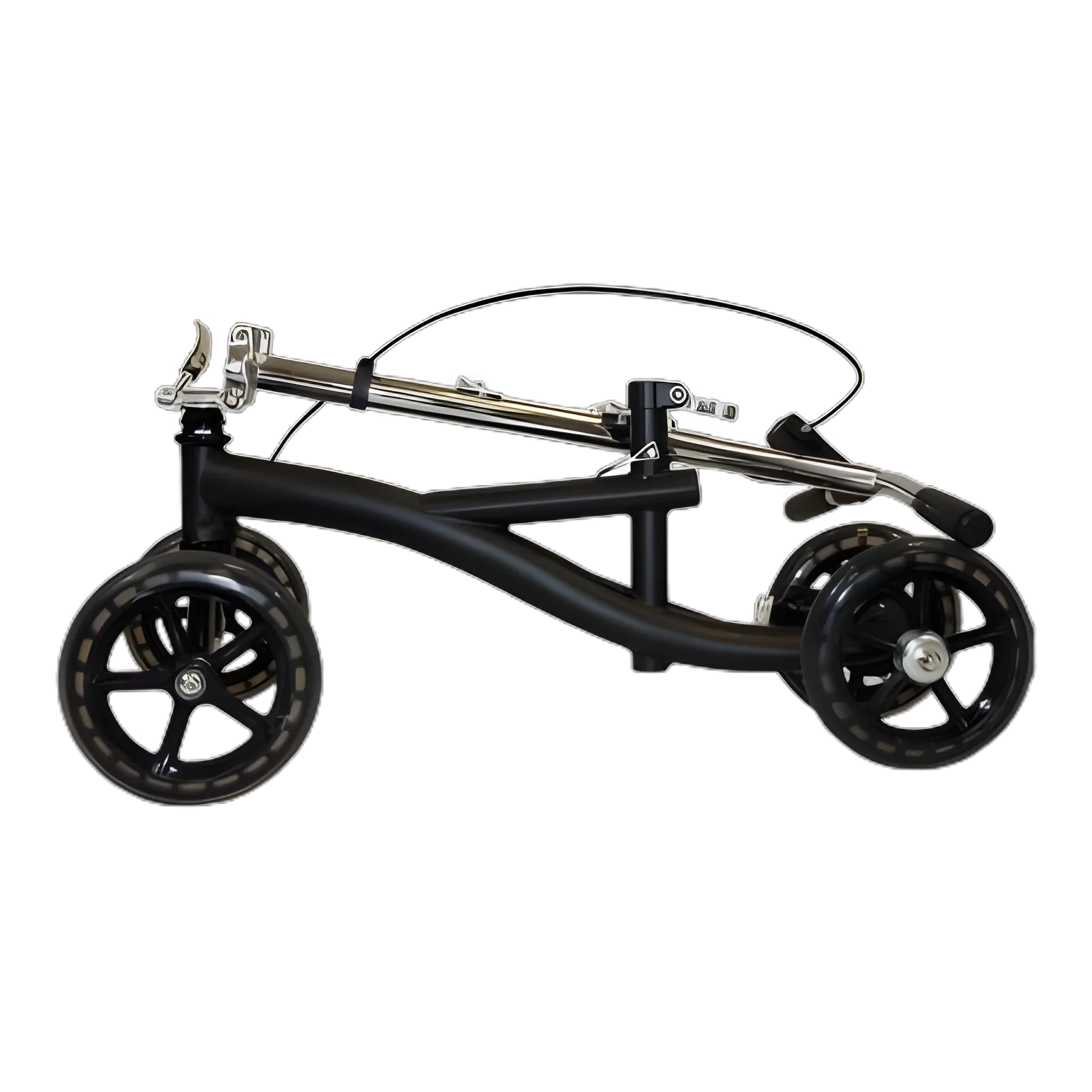 Knee Scooter Roscoe 350 lbs. Weight Capacity Black