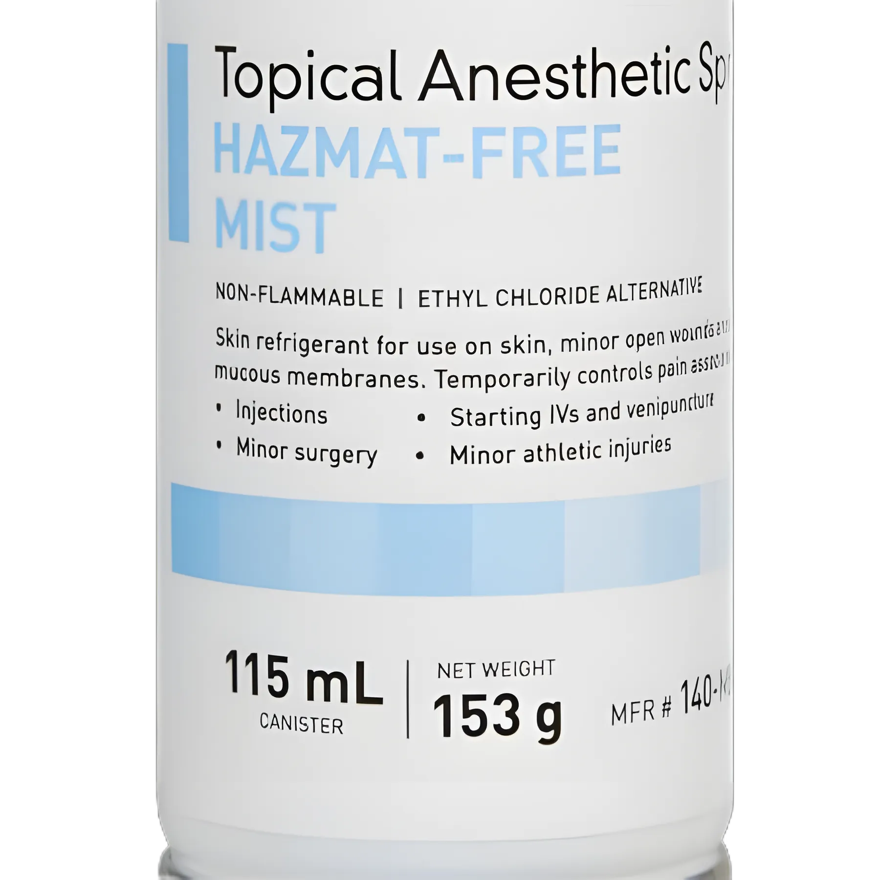 McKesson Mist Topical Anesthetic Spray 115 mL - Quick Pain Relief