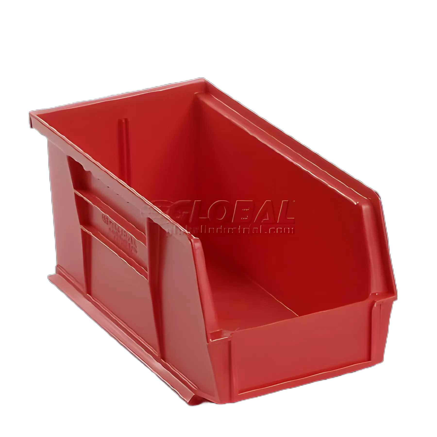 Storage Bin Global Industrial™ Red Plastic 5 X 5-1/2 X 10-7/8 Inch