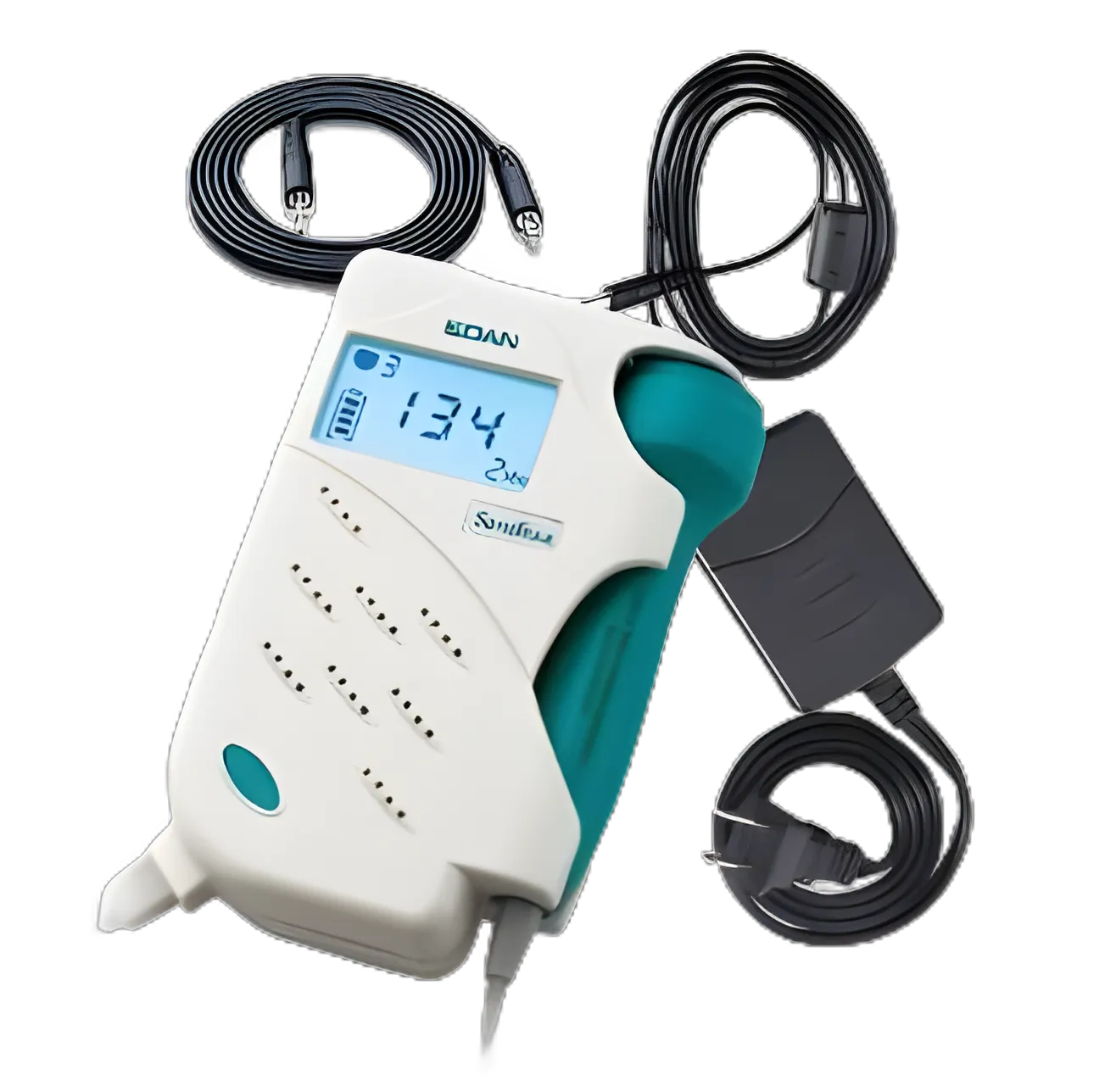 Doppler System Sonotrax II LCD Display Vascular Probe 4 MHz Probe