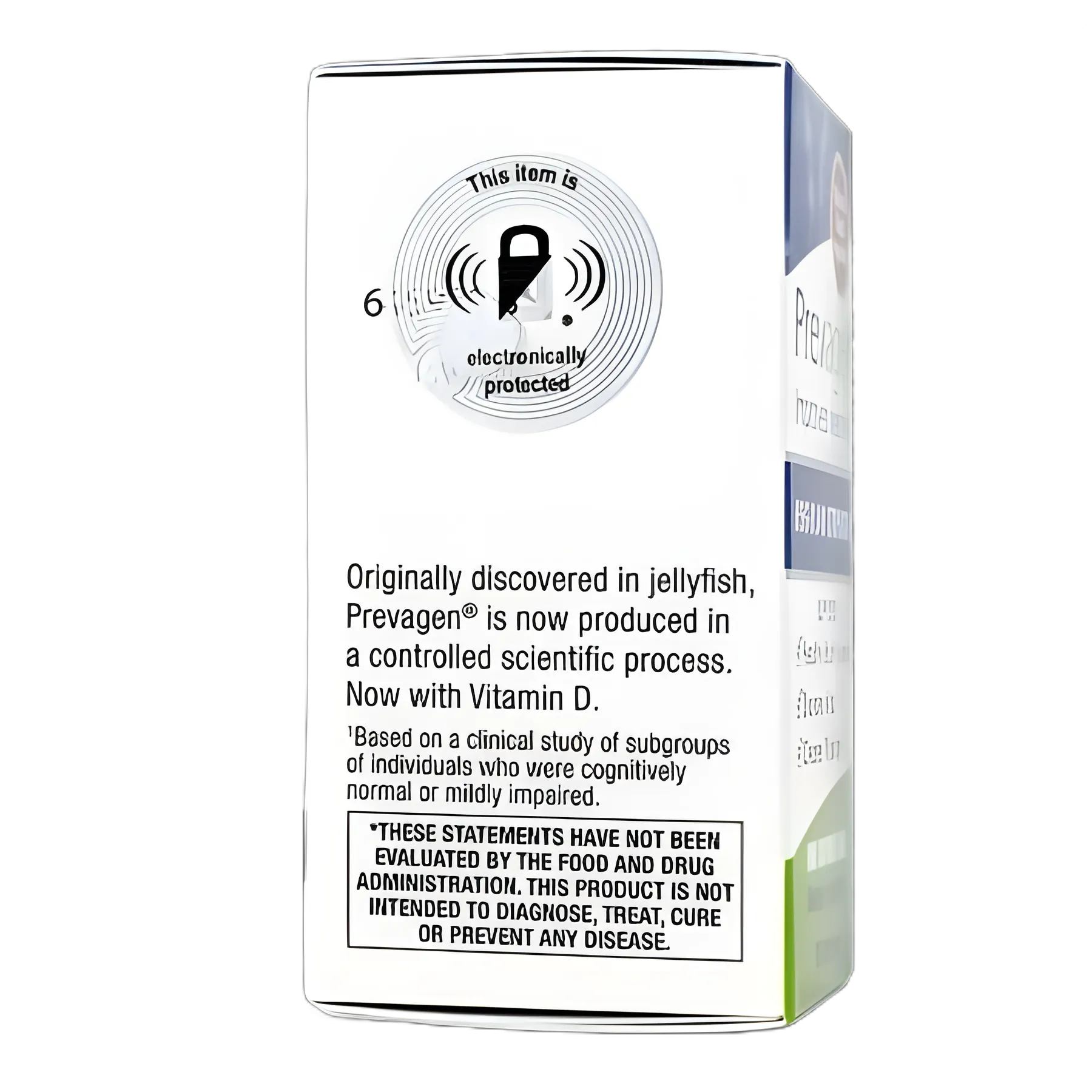 Brain Health Supplement Prevagen® Vitamin D / Apoaequorin 50 mcg / 10 mg Strength Capsule 30 per Bottle