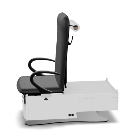 Exam Table, ADA Model 3001 with Pneumatic Backrest, Seamless Upholstered Top, Foot Control, Front Storage Drawer, Rear Reversible Storage Drawer, Available in 16 Colors