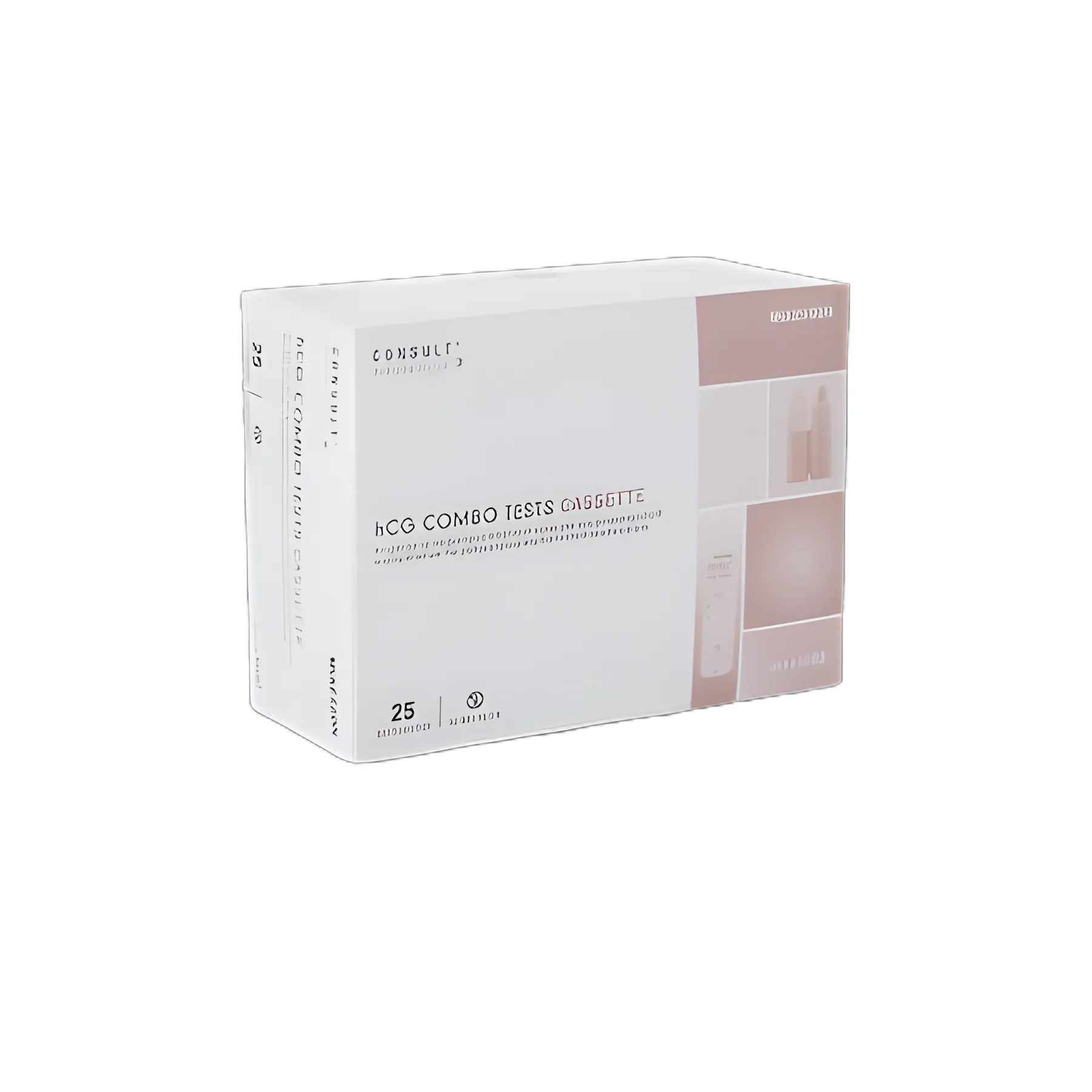 Reproductive Health Test Kit McKesson Consult™ hCG Pregnancy Test 25 Tests CLIA Waived Sample Dependent