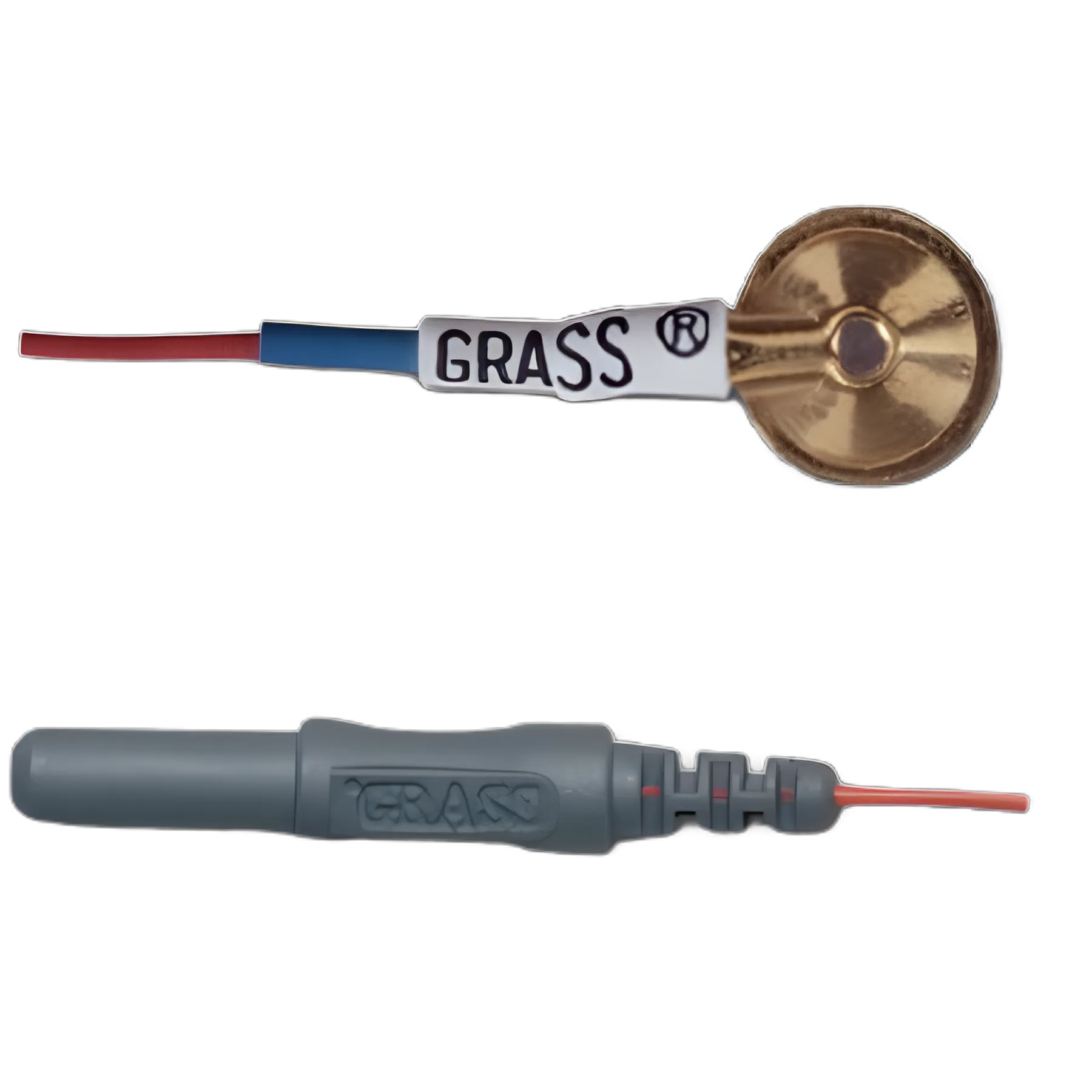 Genuine Grass® Gold Cup EEG Electrodes - 10 Pack for Adults