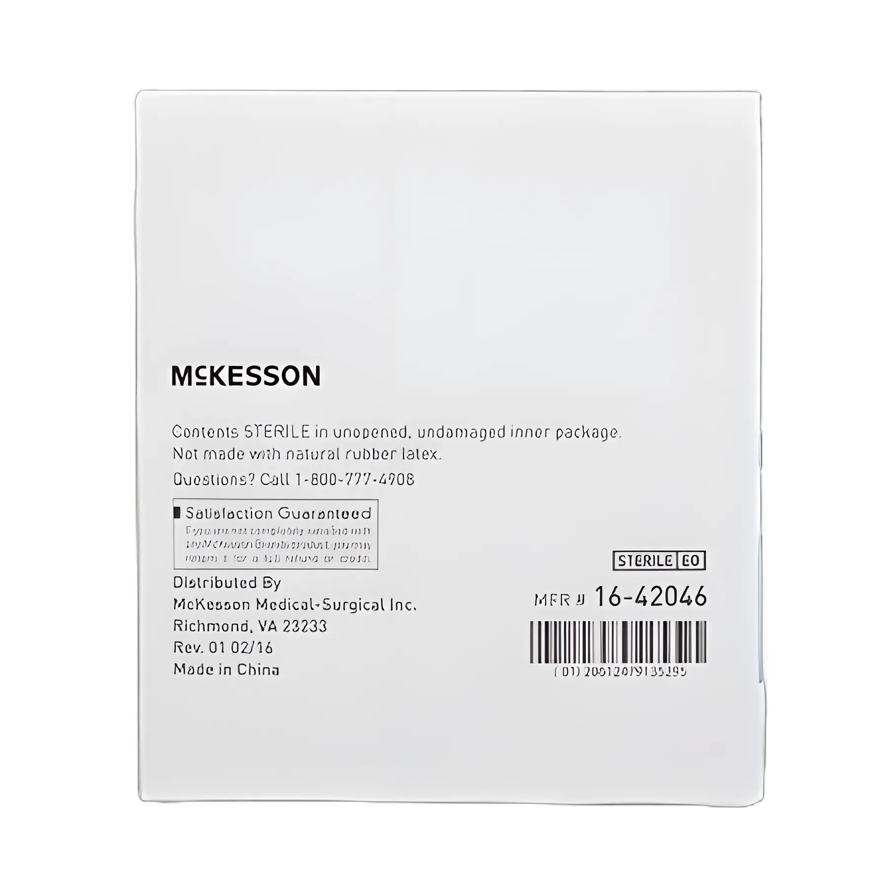 Split Sponges McKesson 4 X 4 Inch Sterile 6-Ply - 16-42046