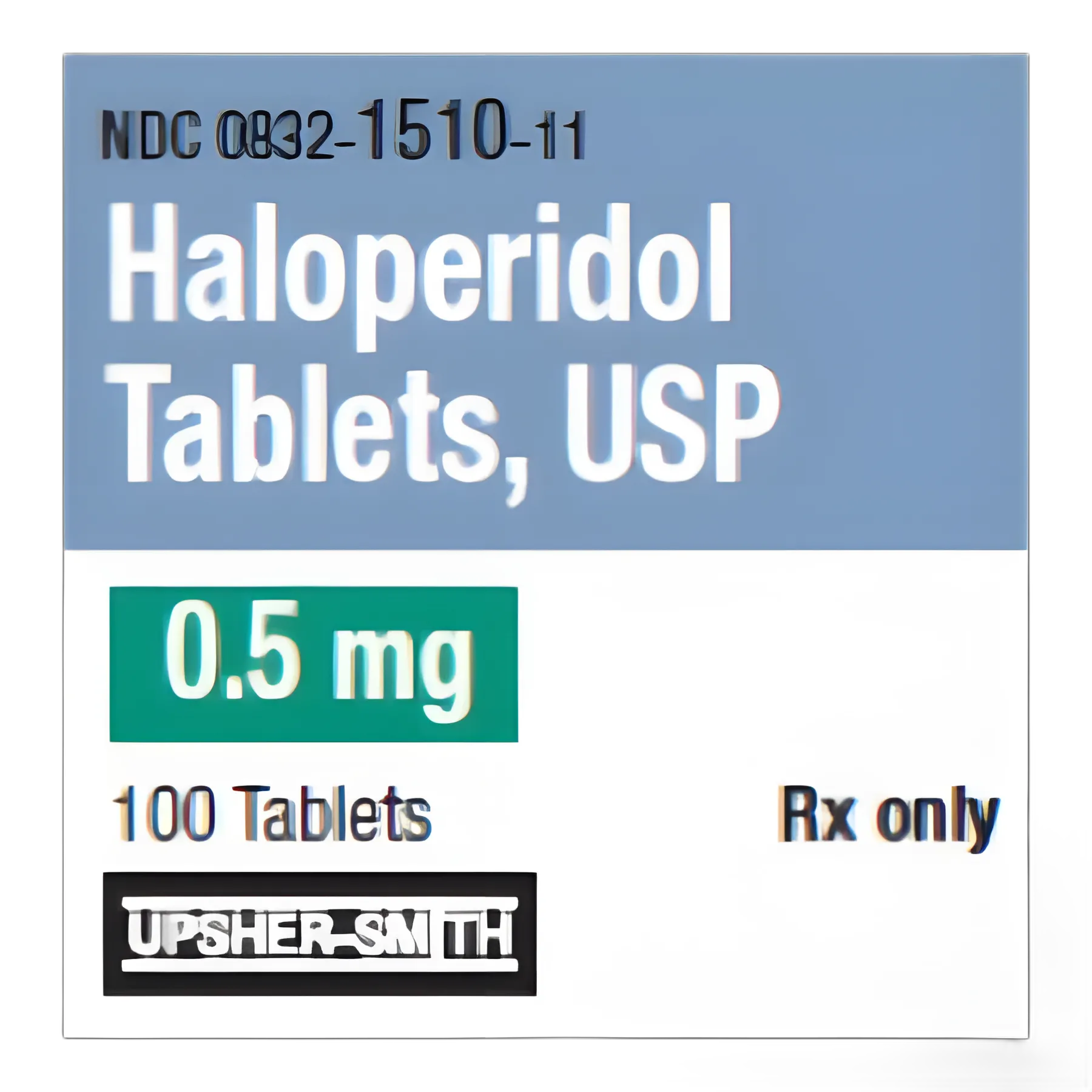 Haloperidol 0.5 mg Tablets - Antipsychotic Medication | 100 Count Bottle