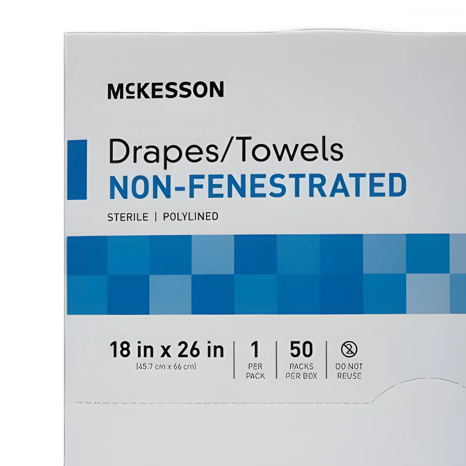 General Purpose Drape McKesson Sterile Field Drape 18 W X 26 L Inch Sterile