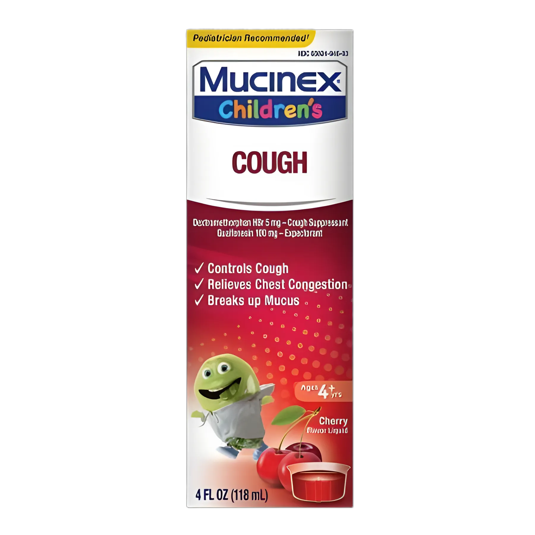 Children's Cold and Cough Relief Mucinex® Max Liquid 4 oz.
