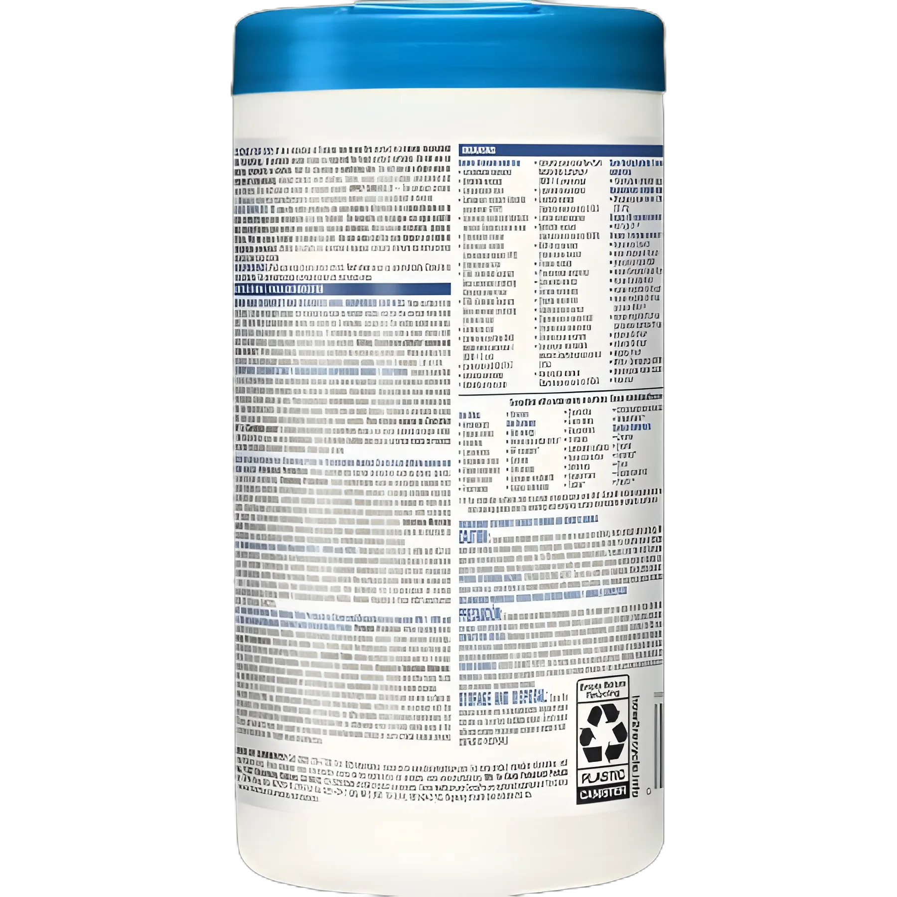 Clorox Healthcare® Surface Disinfectant Cleaner Premoistened Bleach Germicidal Manual Pull Wipe 70 Count Canister Chlorine Scent NonSterile