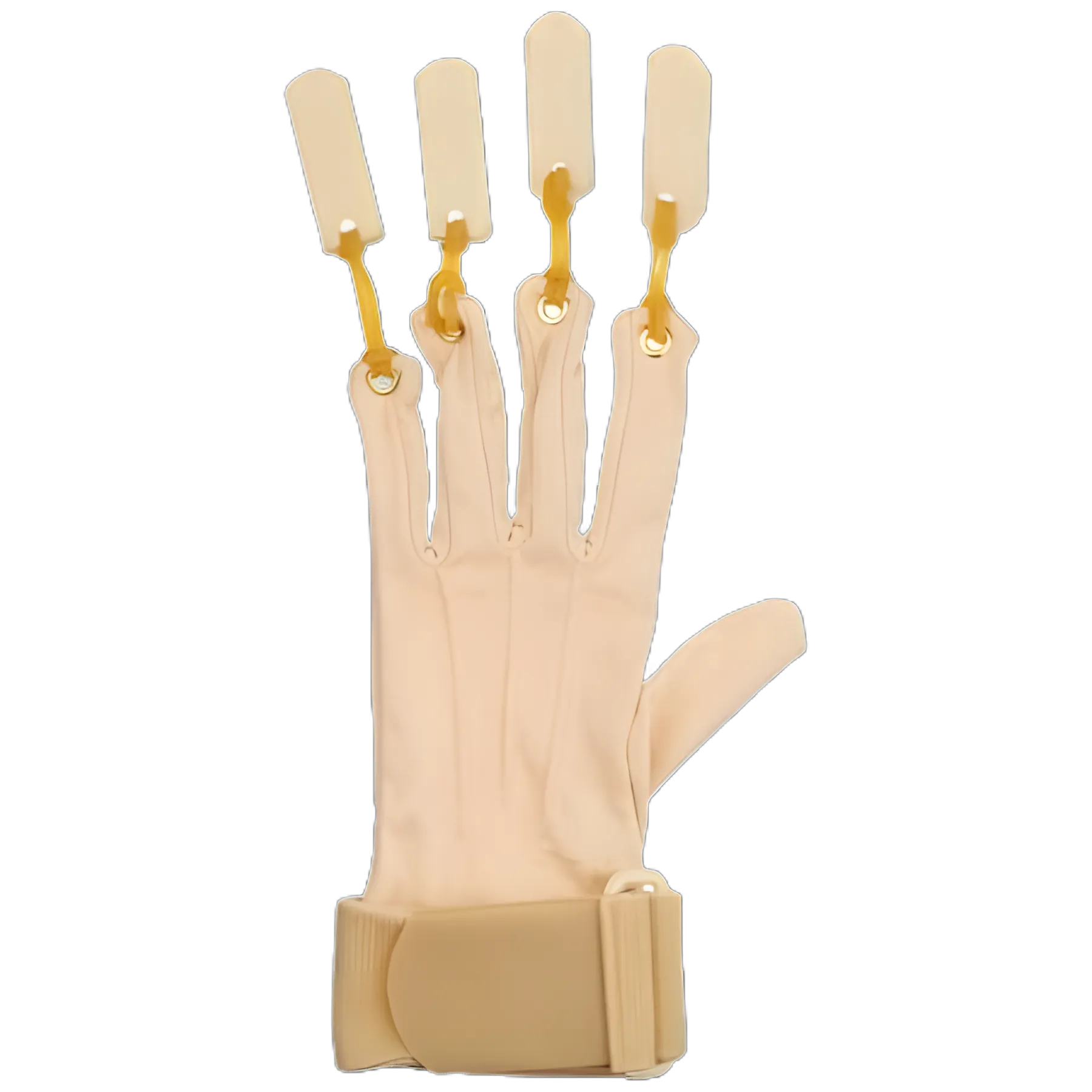 Traction Exercise Glove Rolyan Deluxe Large / X-Large Tan - 50350202