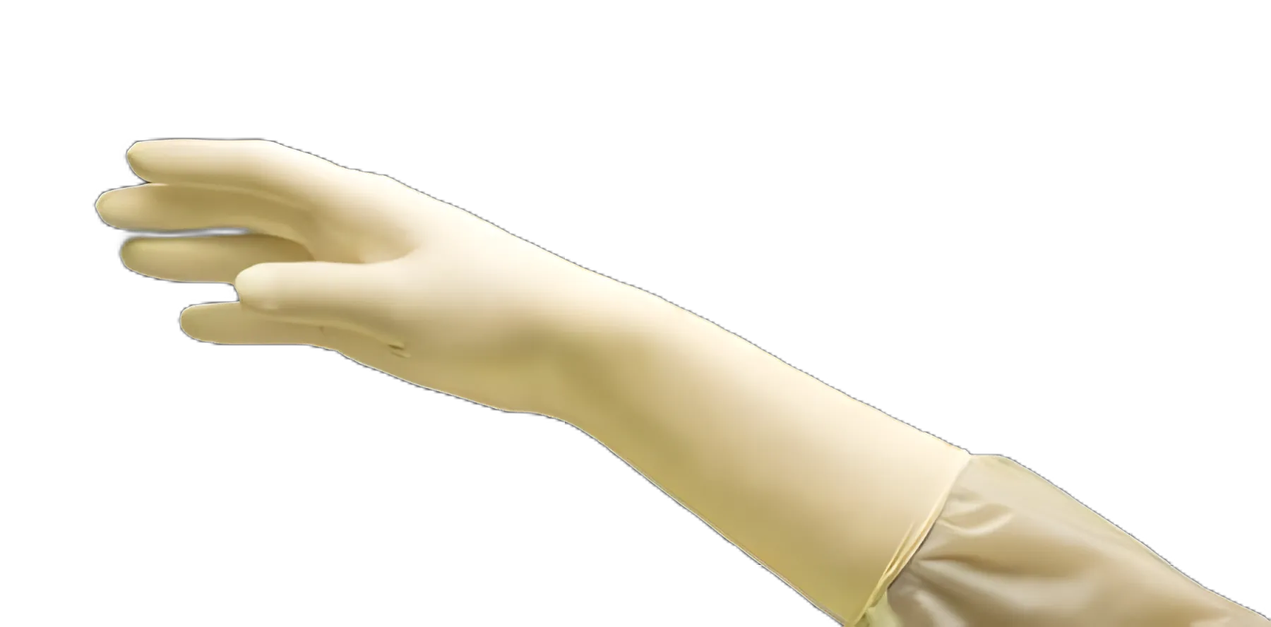 Surgical Glove DermAssist® Size 6 Sterile Latex Standard Cuff Length Smooth Ivory Not Chemo Approved