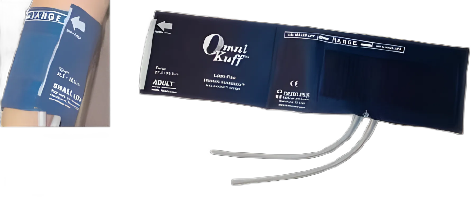 Reusable Blood Pressure Cuff and Bulb Omni-Kuff® 13.8 to 21.5 cm Arm Nylon Cuff Child Cuff