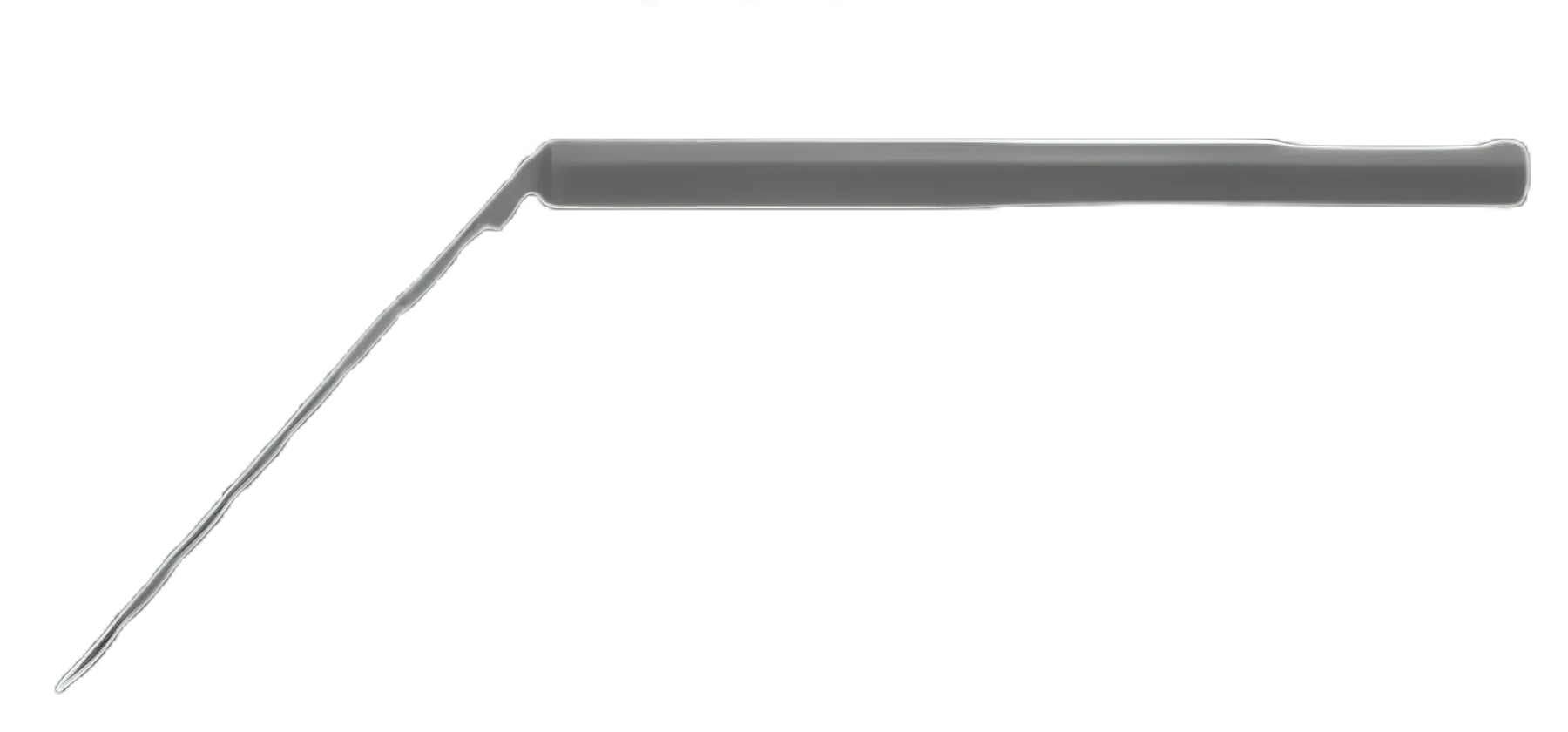 Juvenile Myringotomy Knife Gyrus Stainless Steel / Plastic Round Handle Sterile Disposable - 70130790