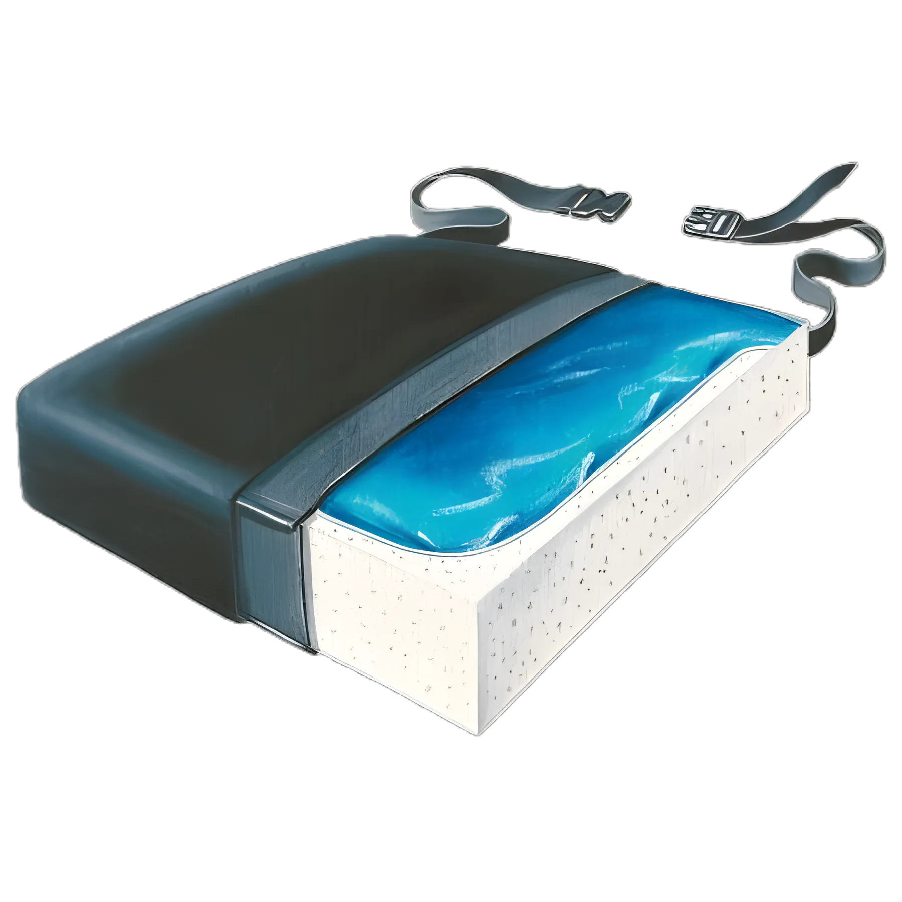 Chair Sensor Pad Alarm System ChairPro™ 2-1/2 X 16 X 20 Inch Black