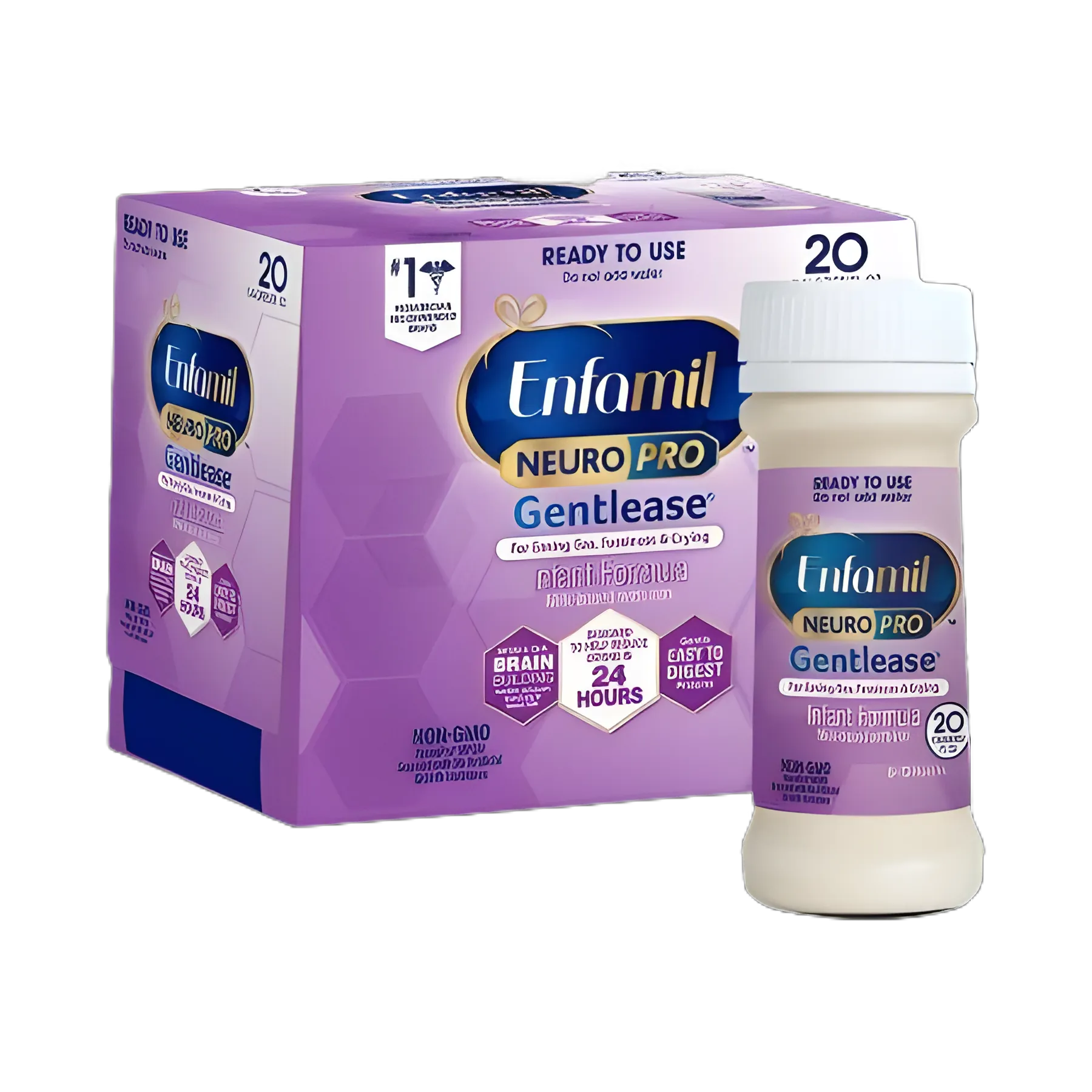Enfamil NeuroPro Gentlease Infant Formula - Easy Digest, Less Fuss 2 oz