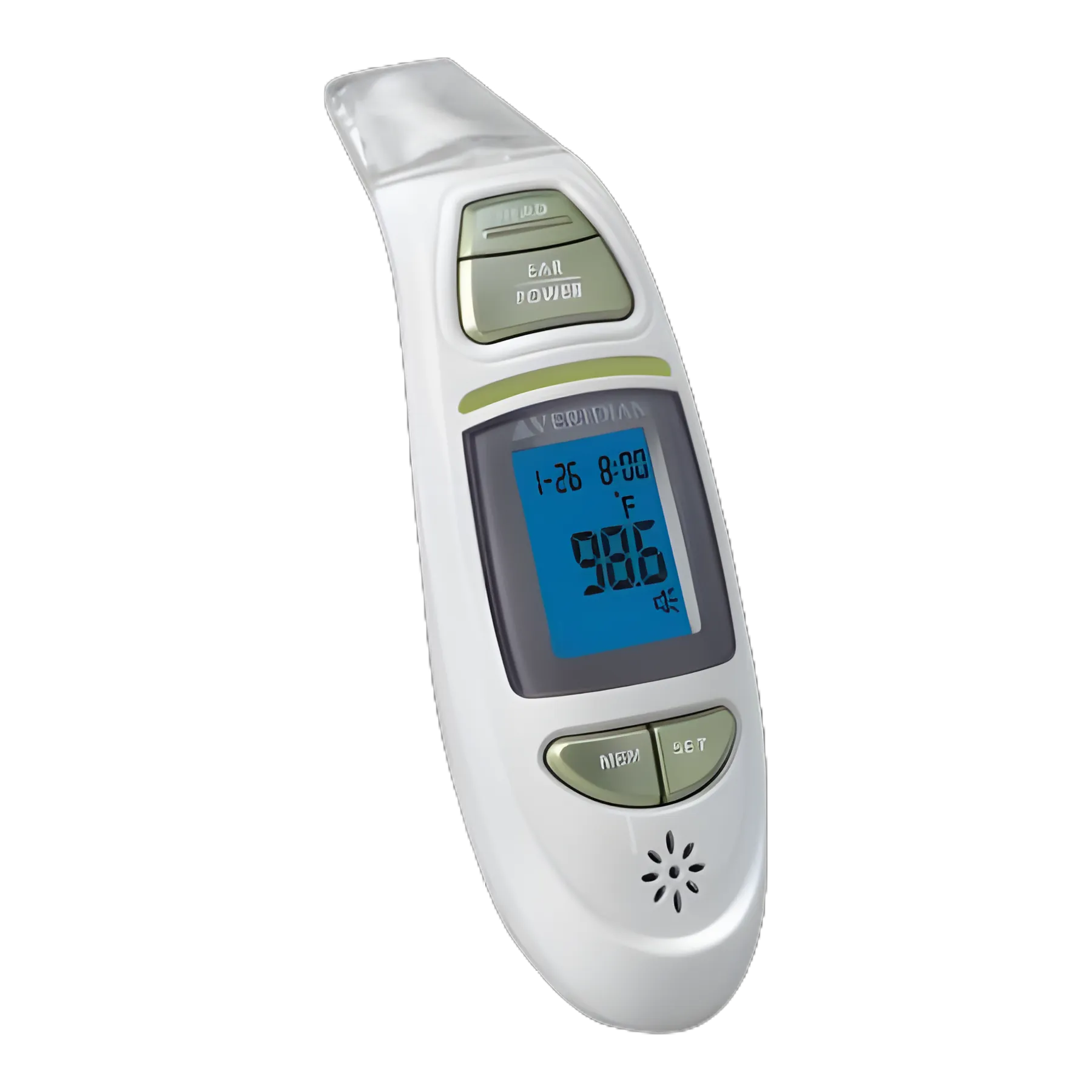 Non-Contact Skin Surface Thermometer Veridian Infrared Skin Probe Handheld - 09-342