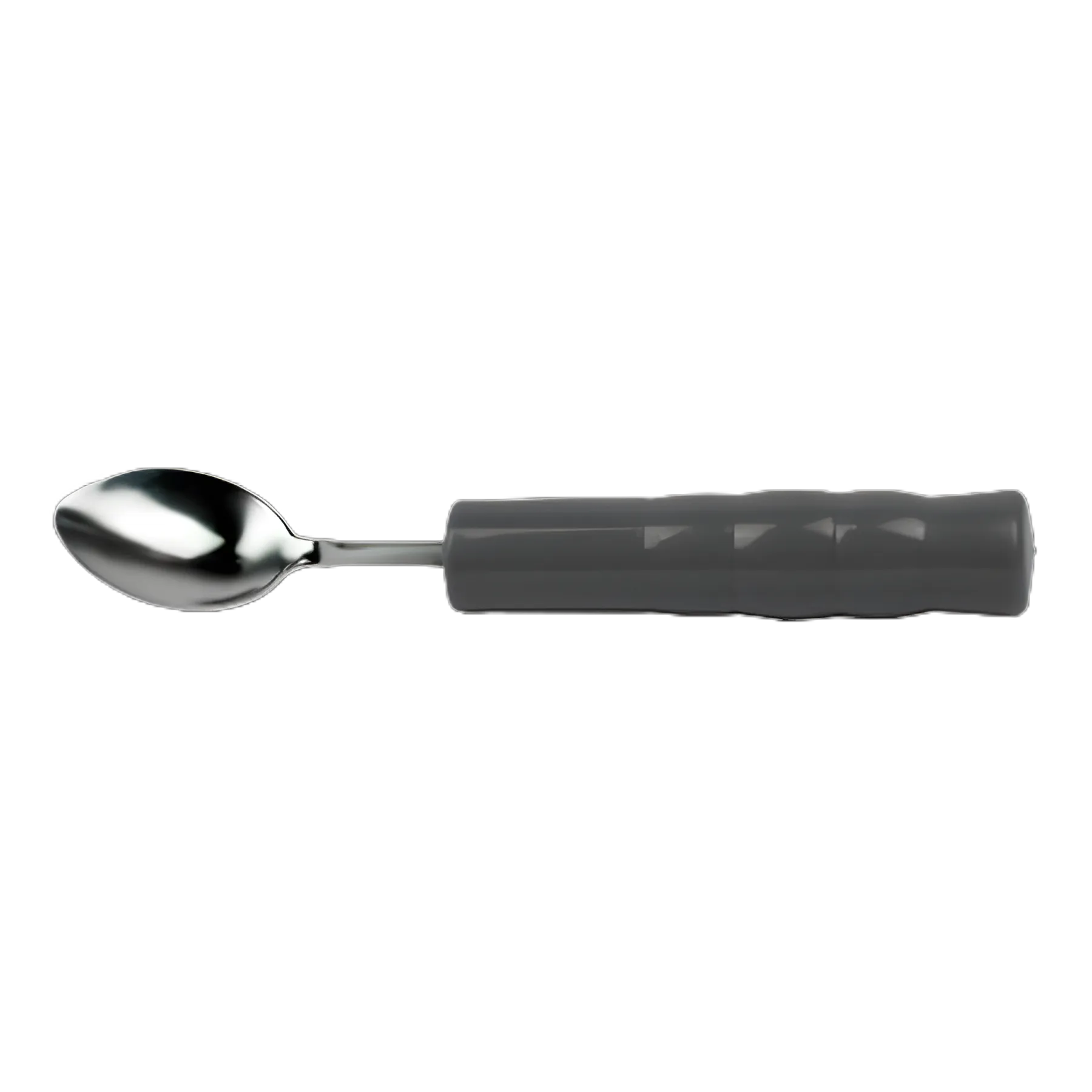 Teaspoon Weighted White Plastic Handle / Stainless Steel