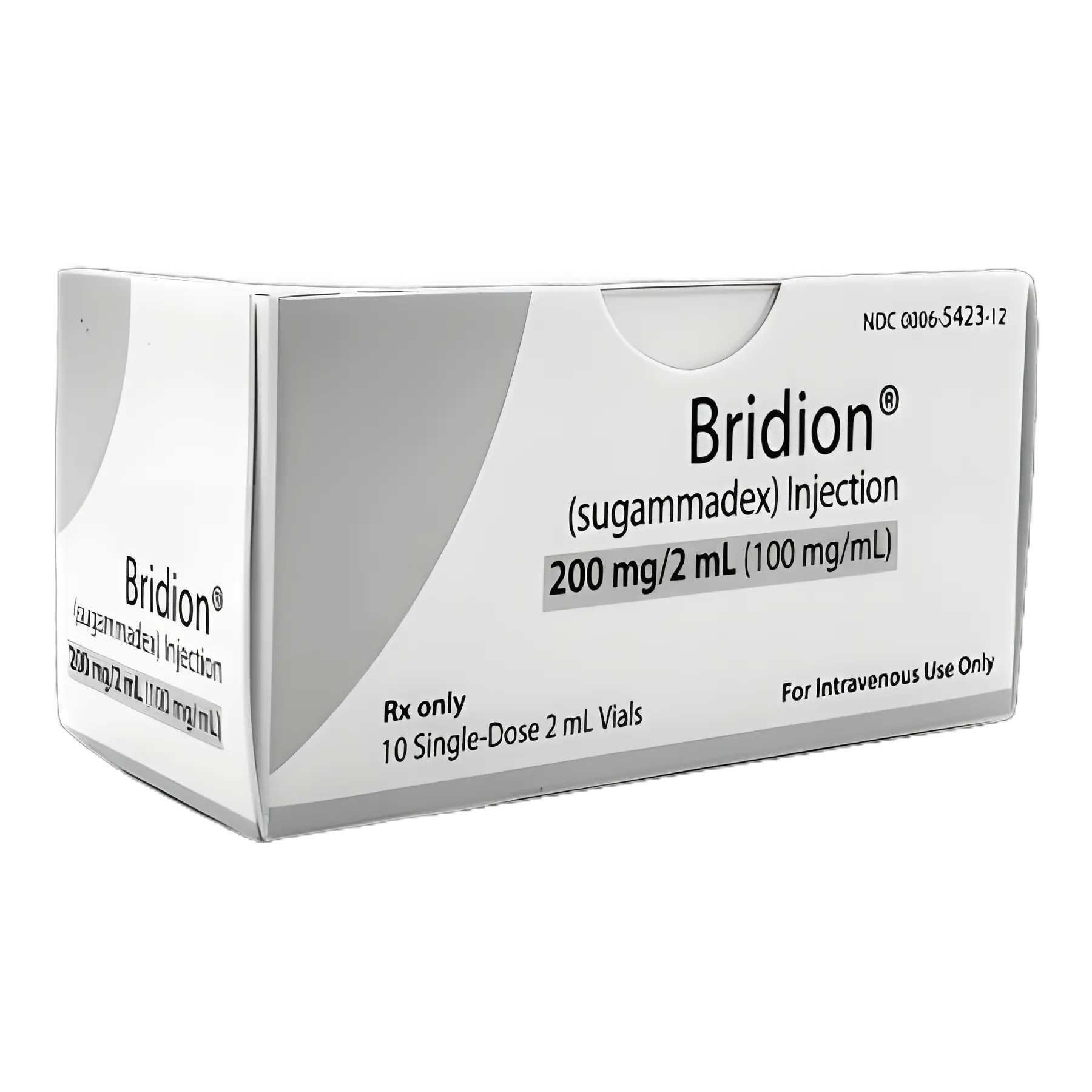 Bridion® Sugammadex Sodium 200mg/2mL Injection - Single-Dose Vial for Surgical Neuromuscular Blockade Reversal