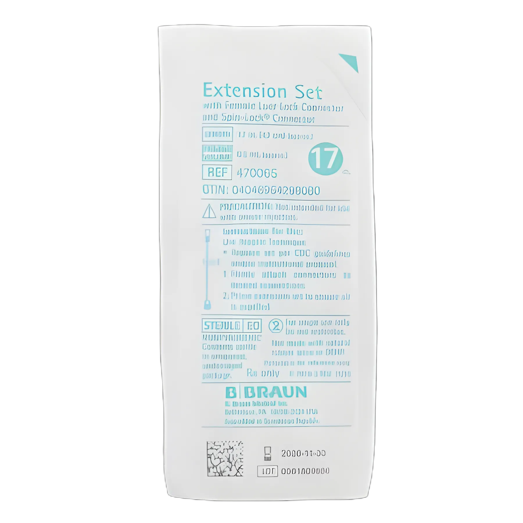 IV Extension Set Caresite® Small Bore 17 Inch Tubing