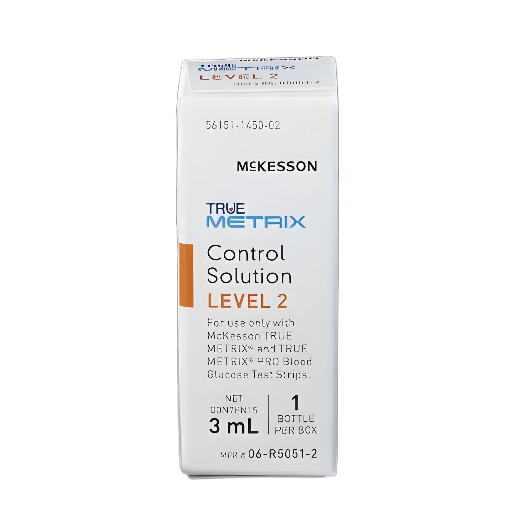 Blood Glucose Control Solution McKesson TRUE METRIX® 3 mL Level 2