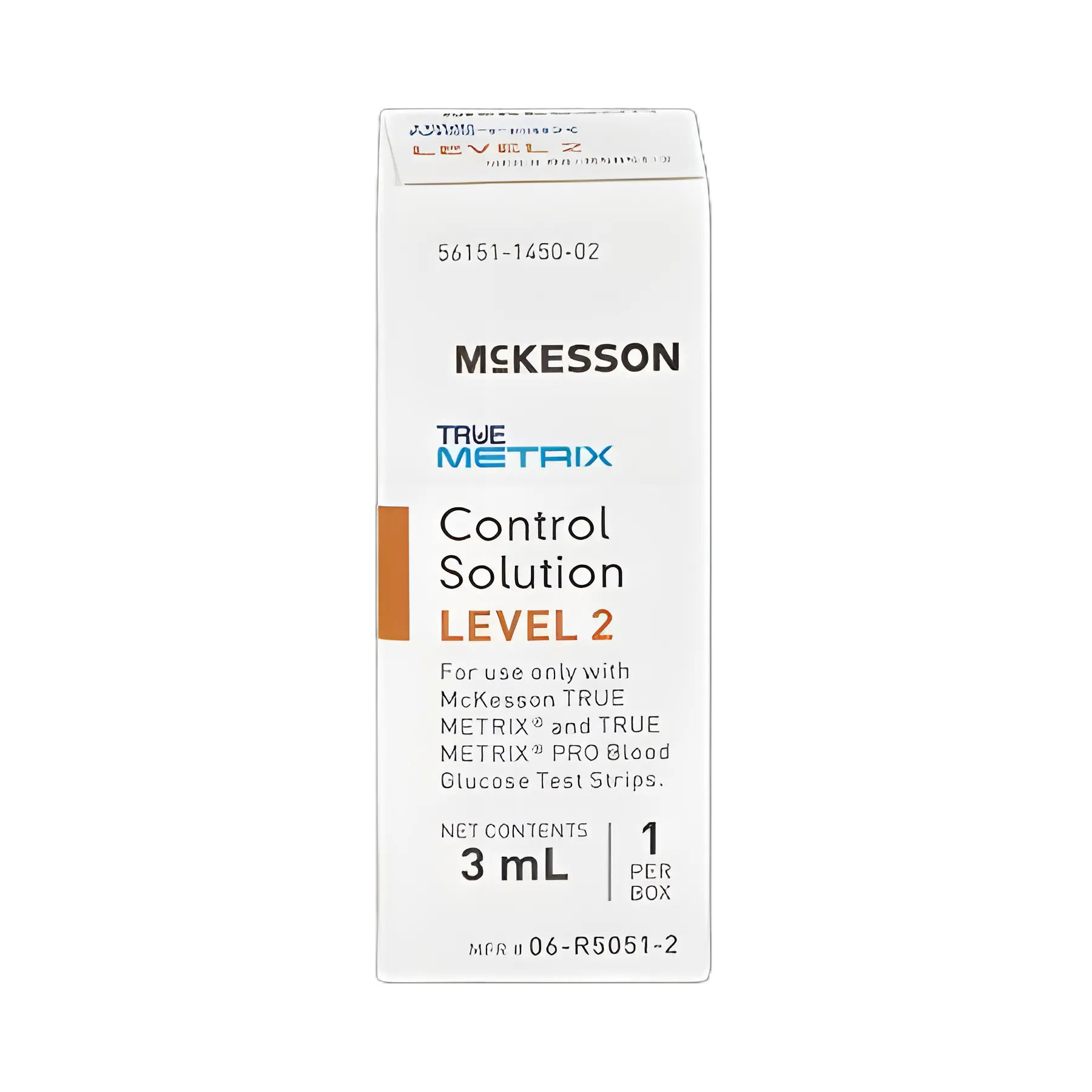 Blood Glucose Control Solution McKesson TRUE METRIX® 3 mL Level 2