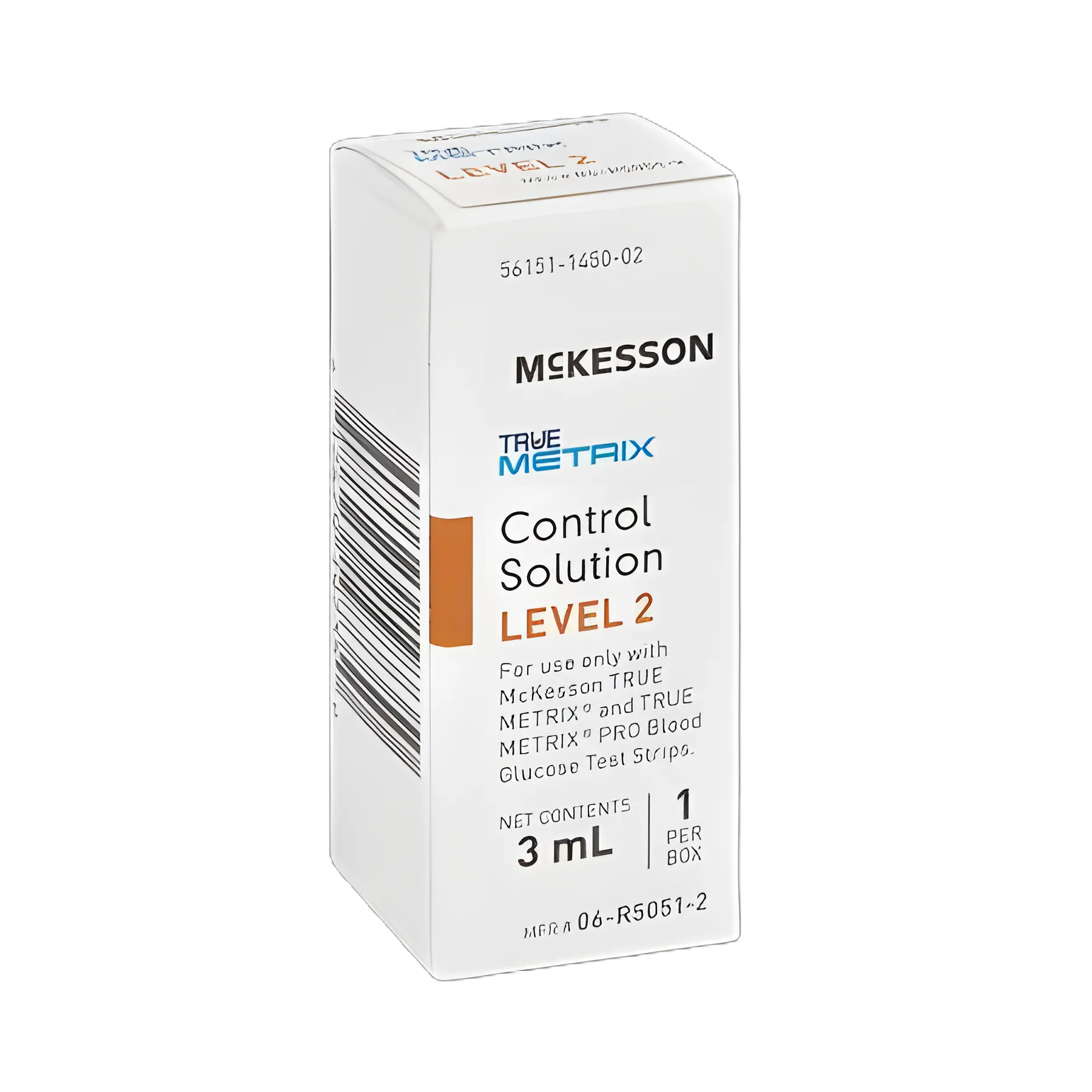 Blood Glucose Control Solution McKesson TRUE METRIX® 3 mL Level 2