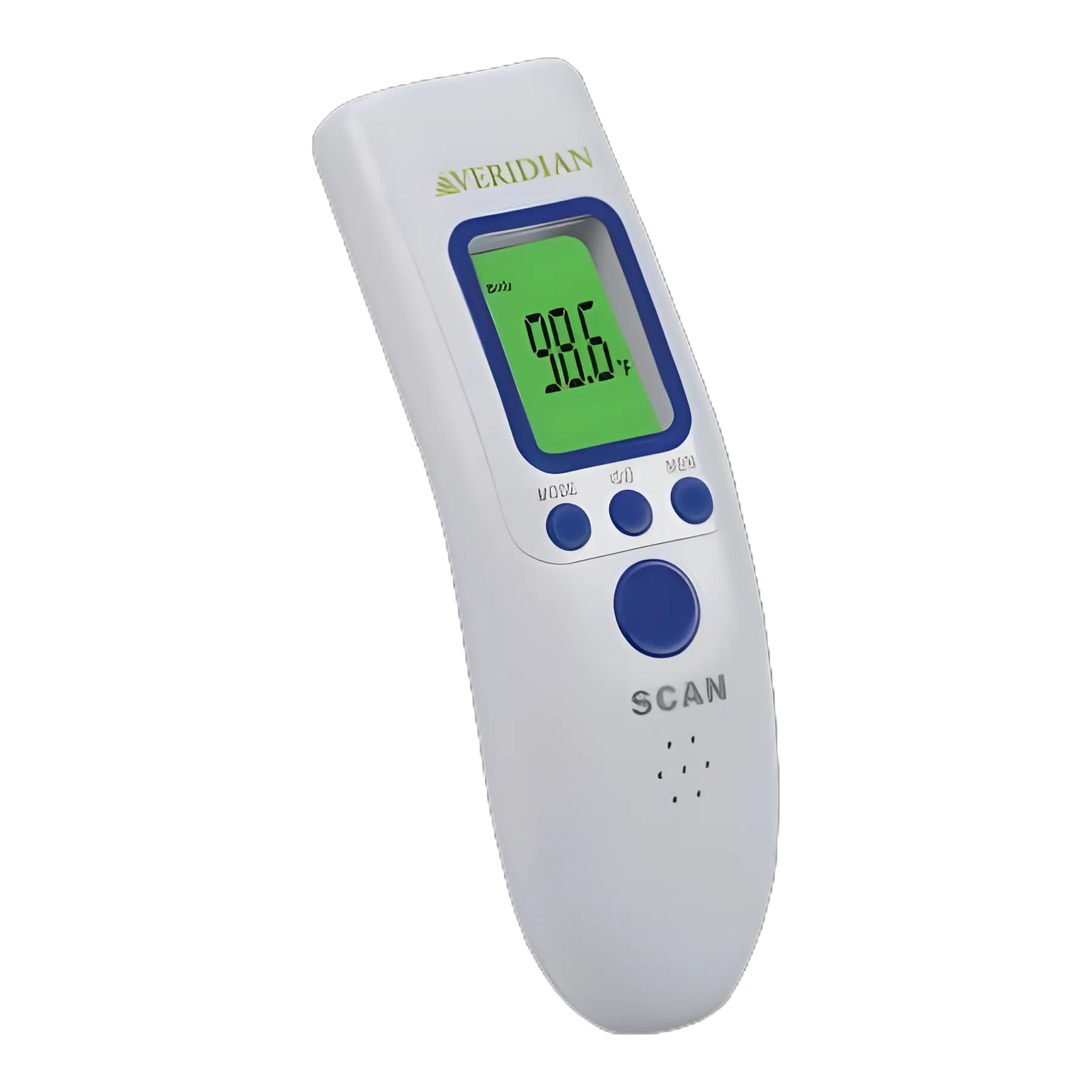 Non-Contact Skin Surface Thermometer Veridian Infrared Skin Probe Handheld - 09-183