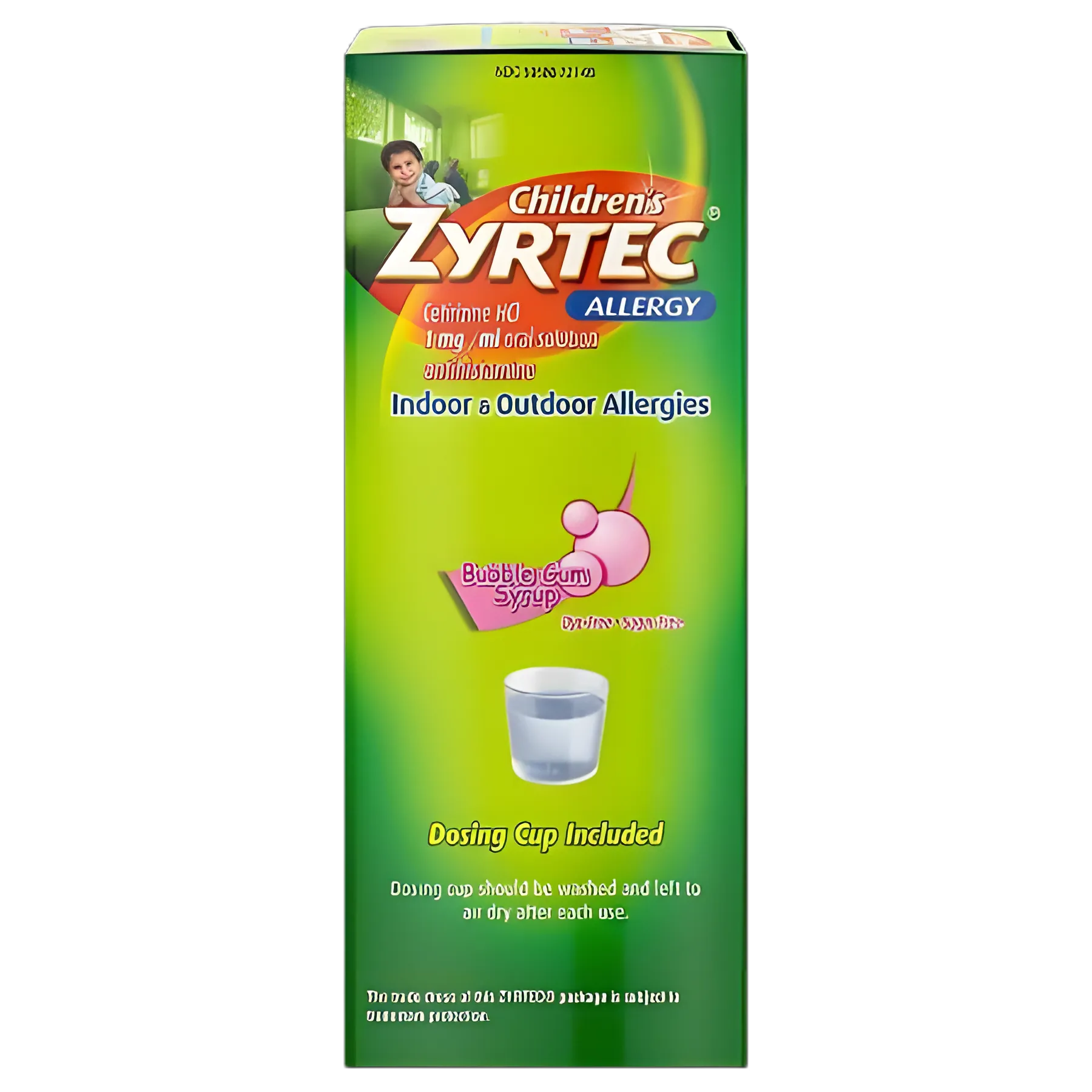 Children's Zyrtec Allergy Syrup 1mg/mL - 4oz