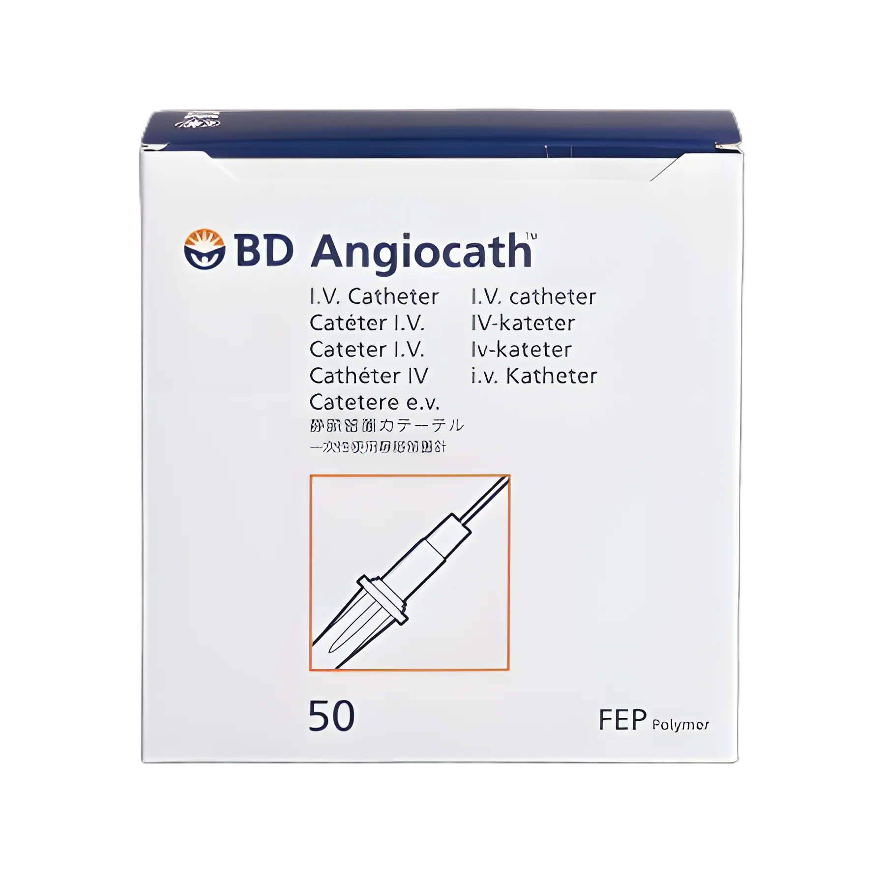 Peripheral IV Catheter Angiocath™ 22 Gauge 1 Inch Without Safety
