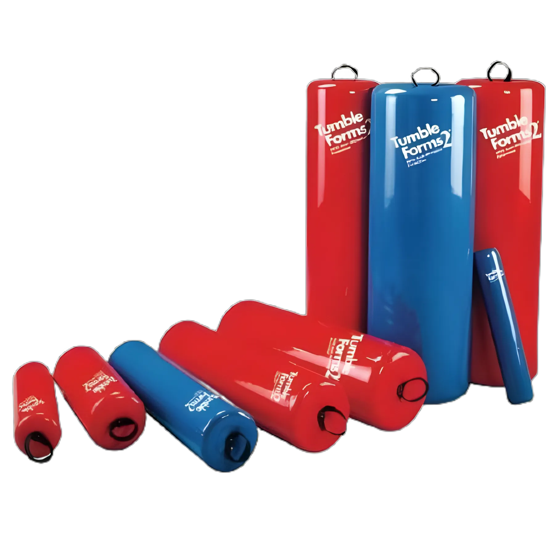 Tumble Forms 2® Therapy Foam Roller Blue Foam / Vinyl 10 X 36 Inch