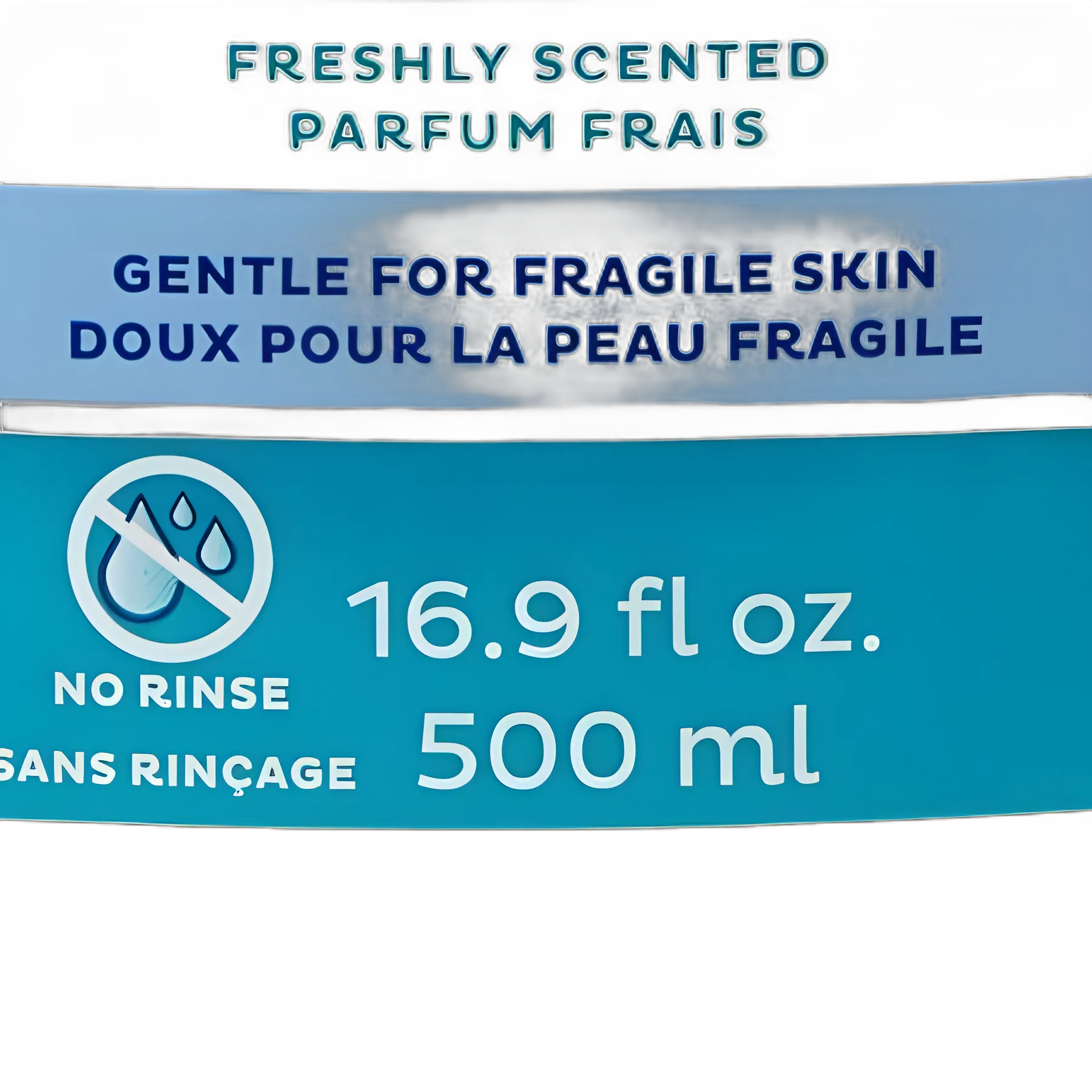 Rinse-Free Body Wash TENA® ProSkin™ Cream 16.9 oz. Pump Bottle Mild Scent