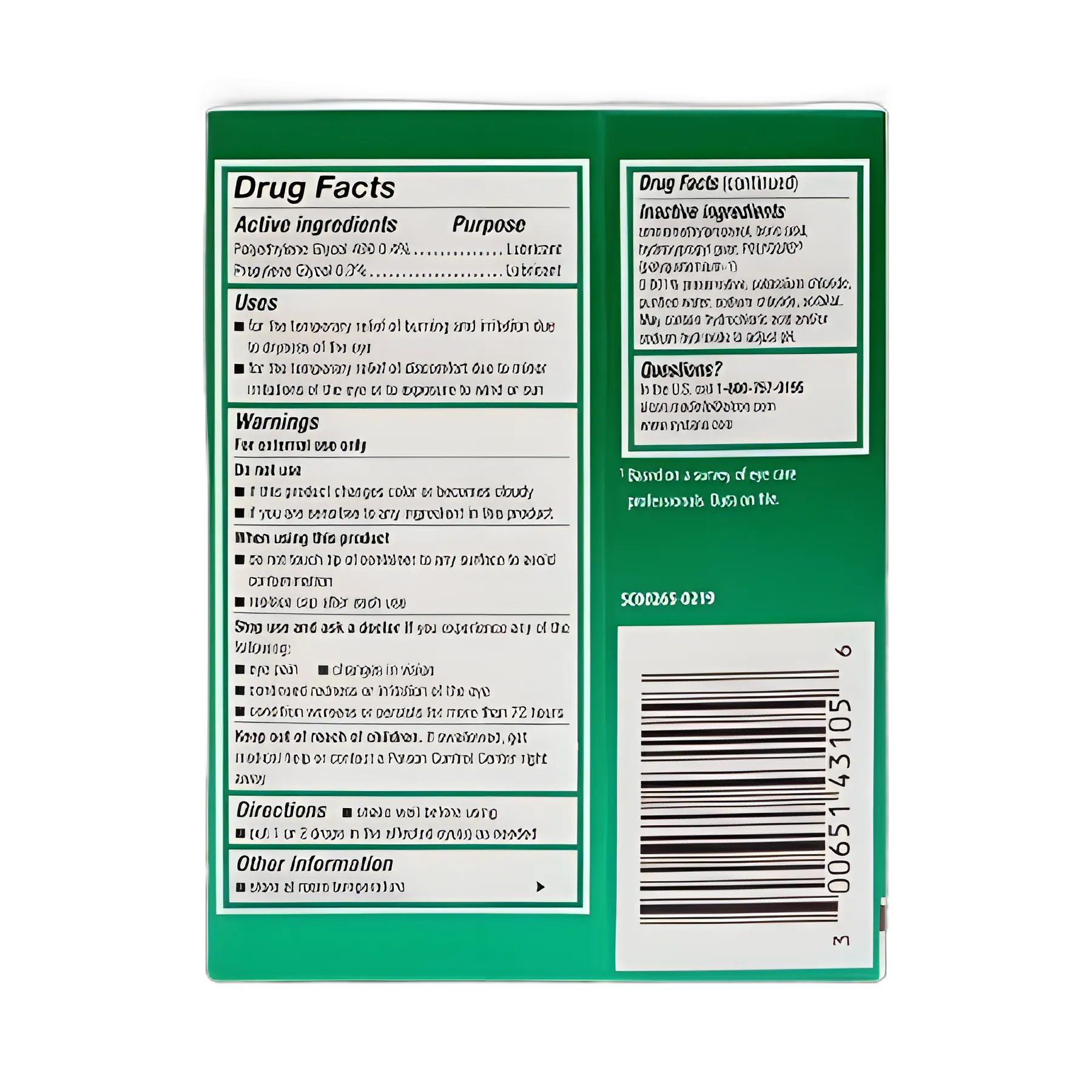 Eye Lubricant Systane® Ultra 0.34 oz. Eye Drops