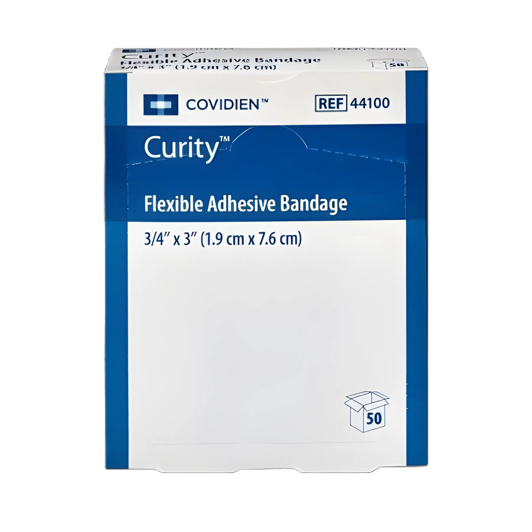 Adhesive Strip Curity™ 3/4 X 3 Inch Fabric Rectangle Tan Sterile