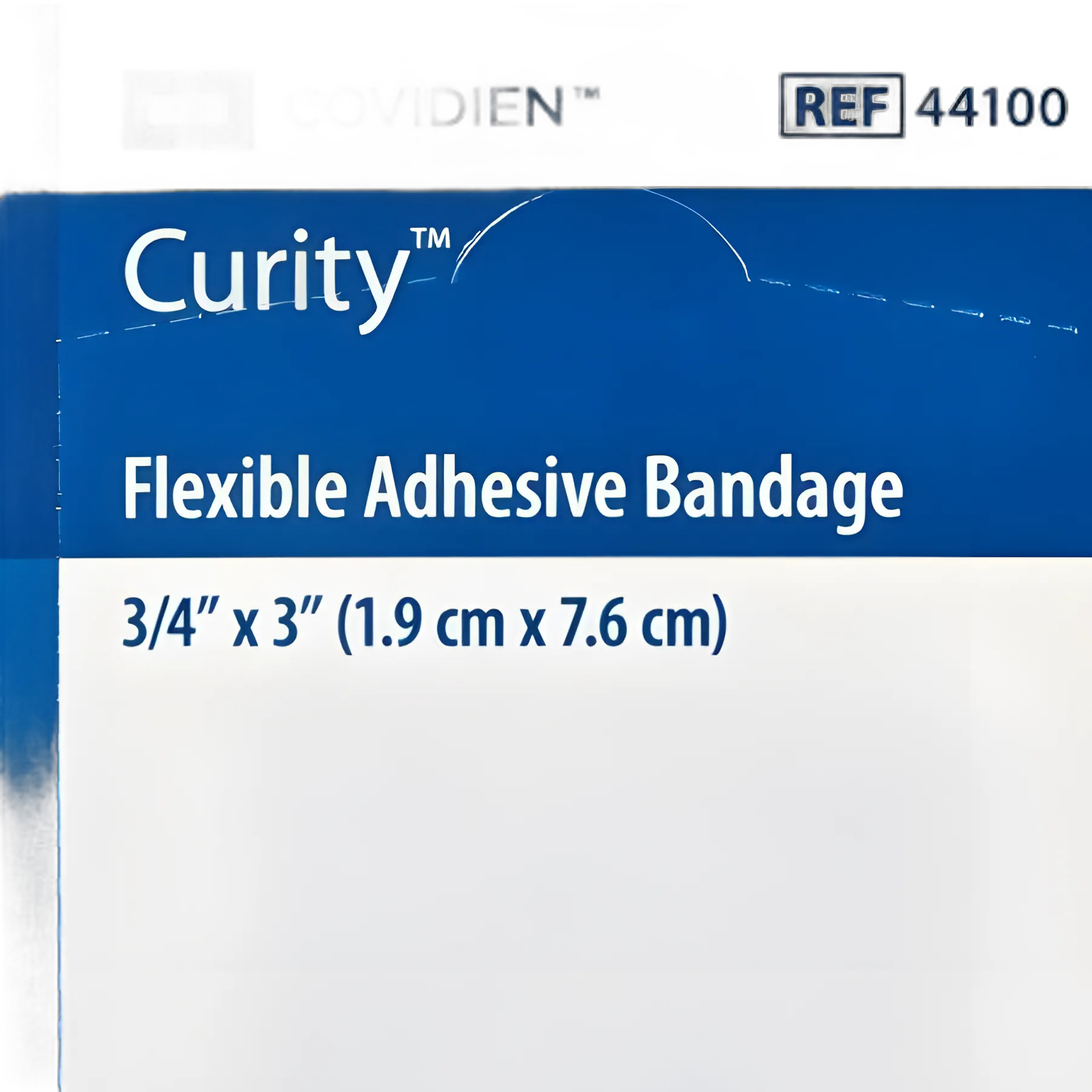 Adhesive Strip Curity™ 3/4 X 3 Inch Fabric Rectangle Tan Sterile