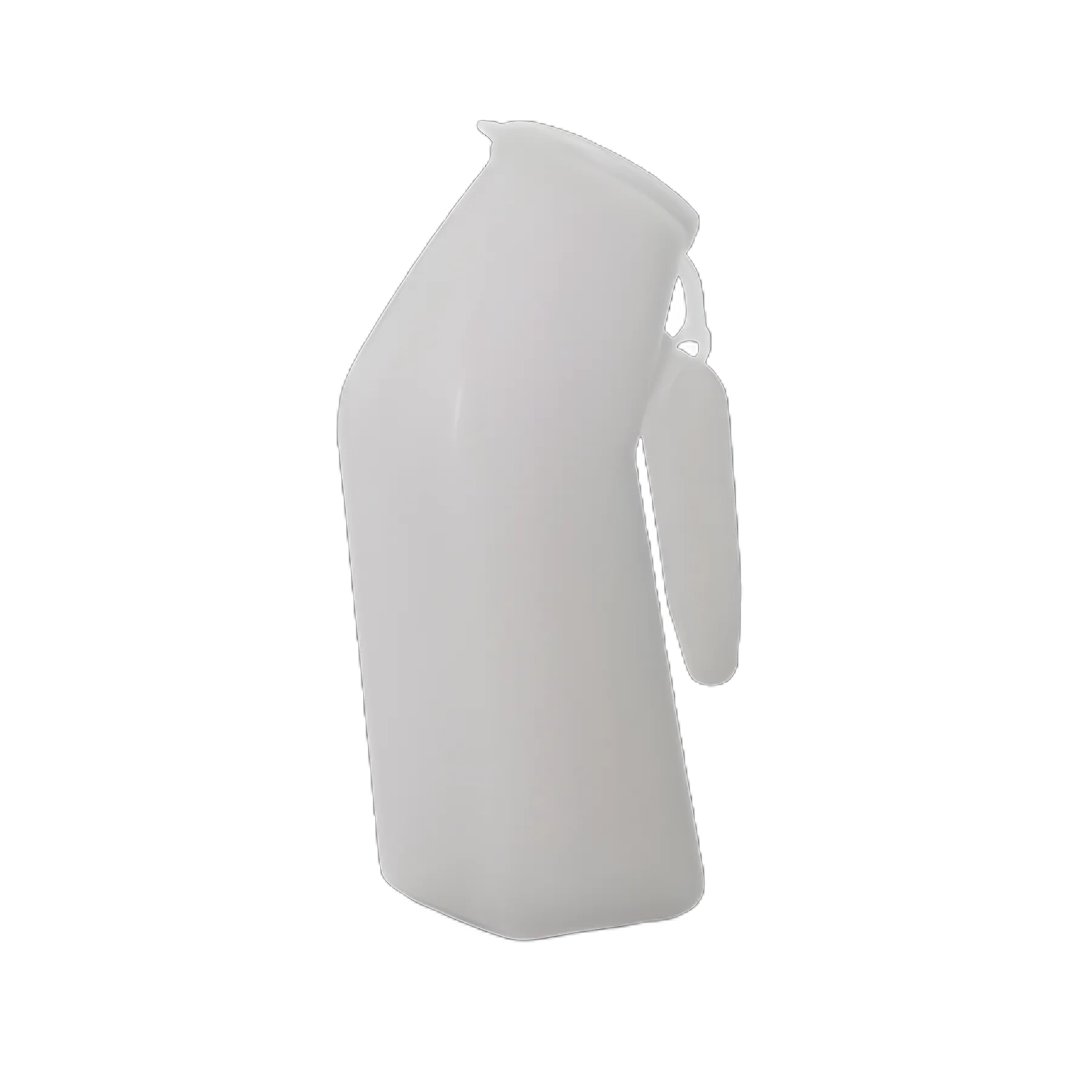 McKesson 32 oz Male Urinal with Cover for Single Use