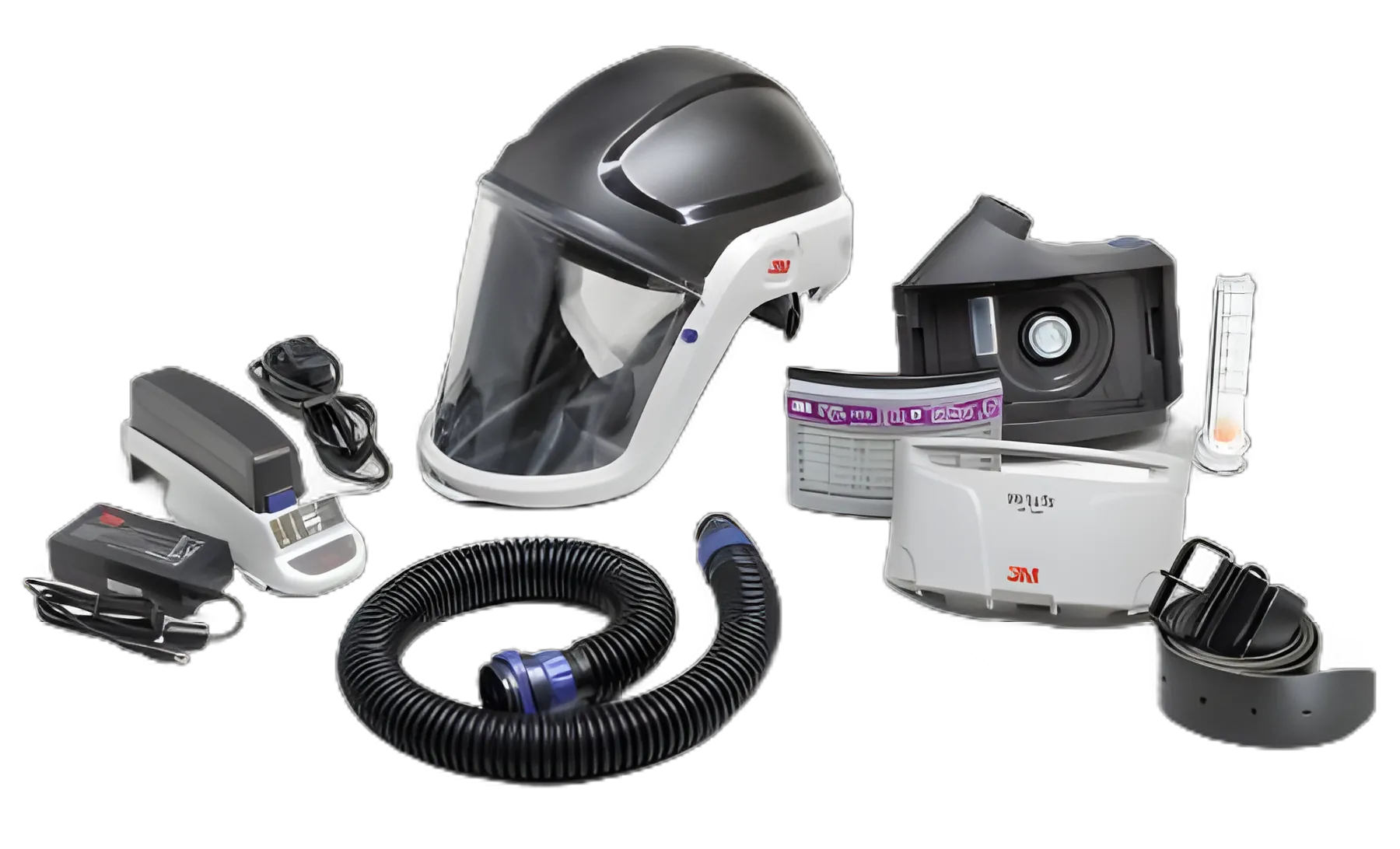 3M™ Versaflo™ TR-300N+HIK PAPR Kit - Complete HE Respiratory System for Industrial Use